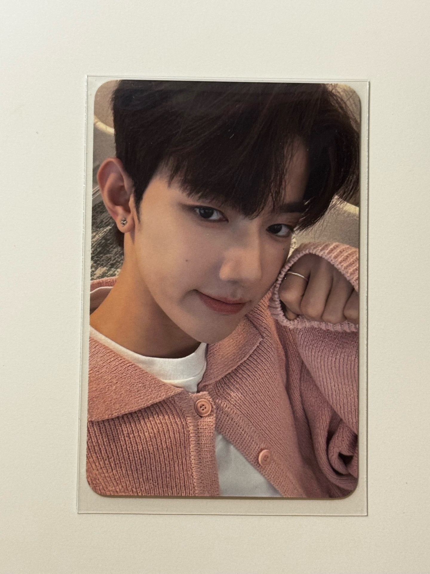 迷一 el 特典卡 ZB1 1.0 拳頭 