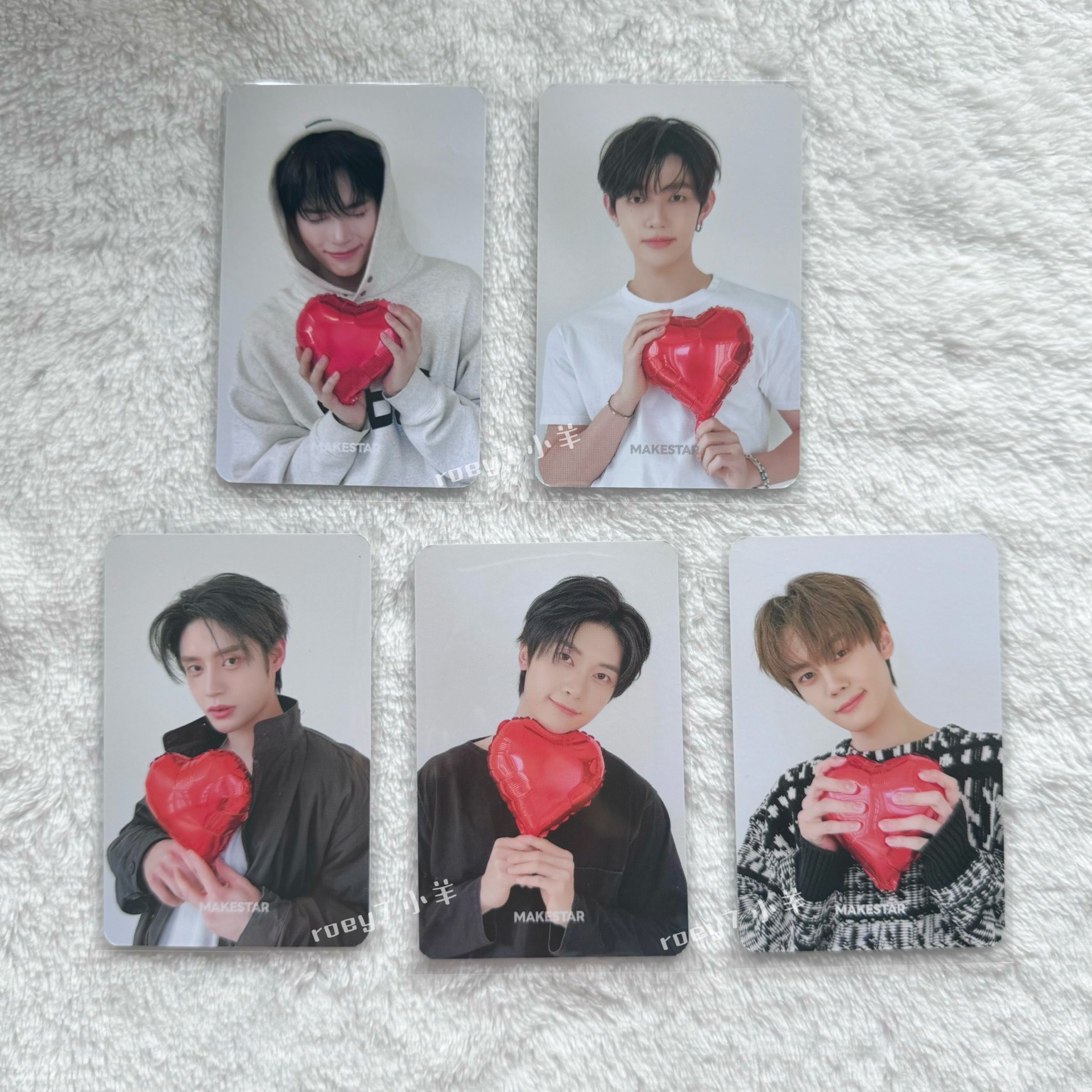 ZB1 迷五 makestar ms 邱比特雙面特典卡  💘