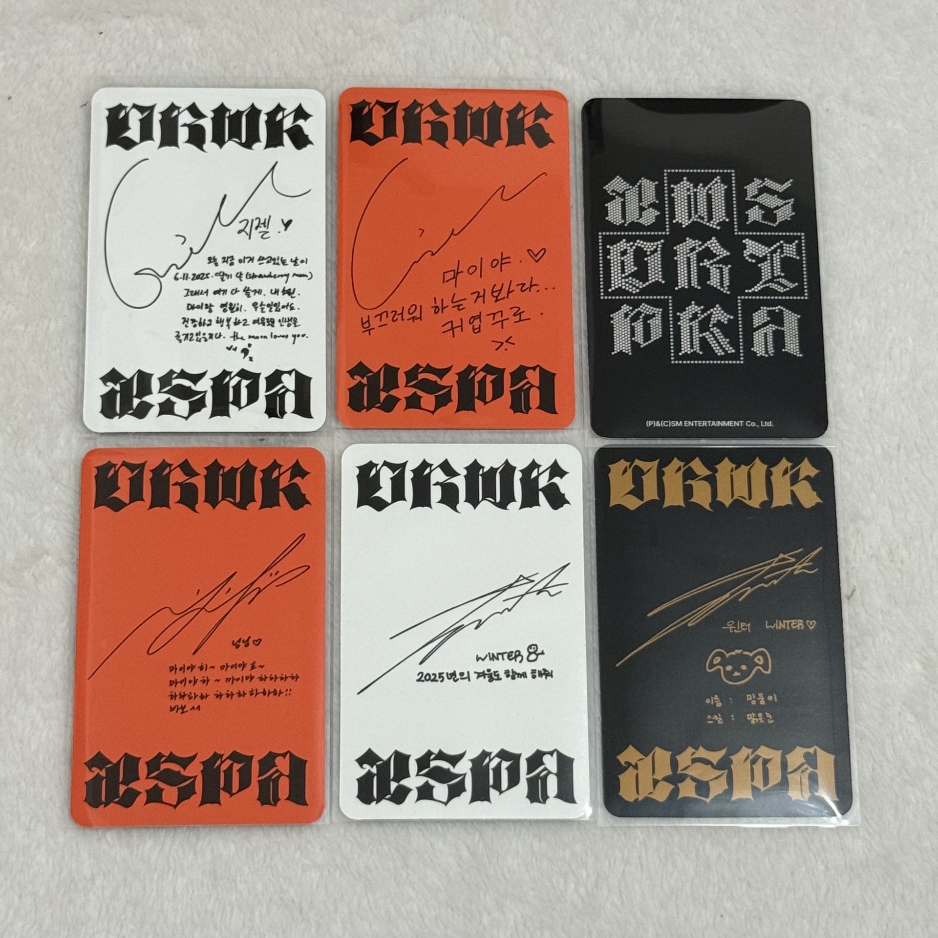 Dirty work 專輯卡