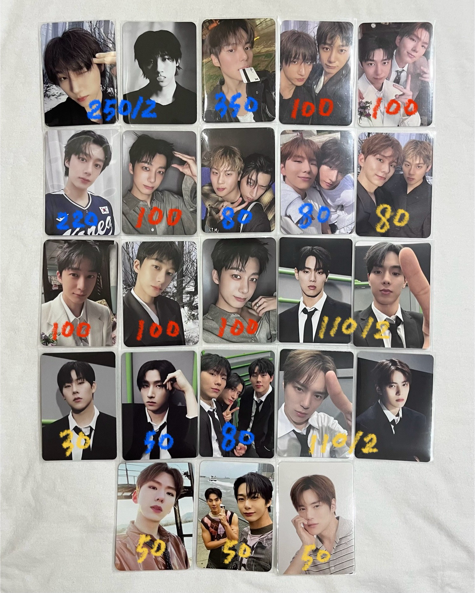 Monsta X 蔡亨願 李玟赫 官方娃娃