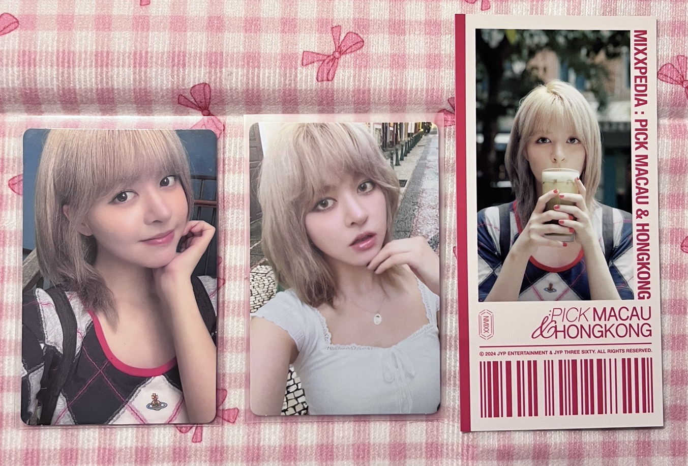 莉莉港澳卡、票根