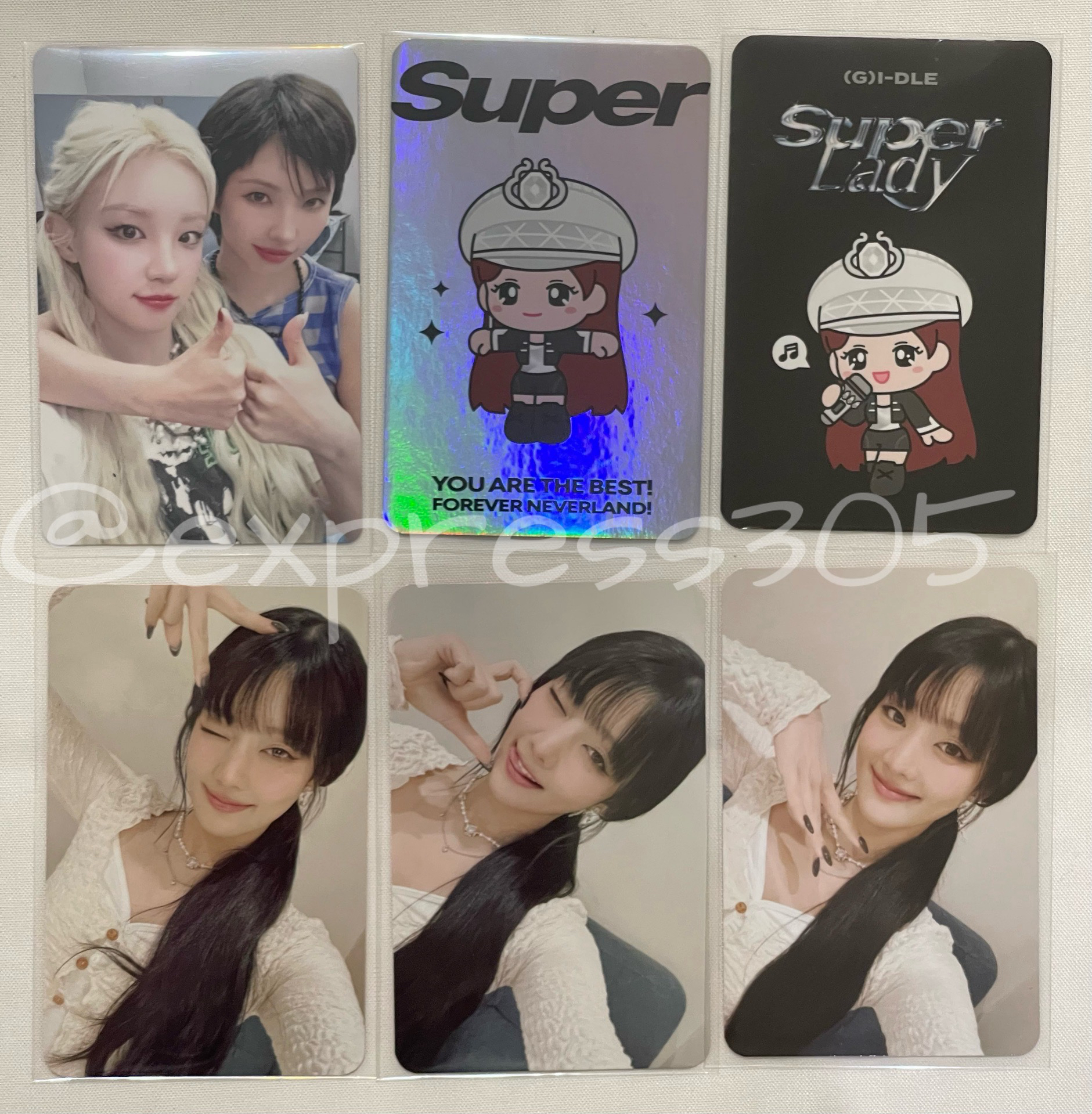 i-dle 日專日咖通路卷餅分隊卡含綁卡