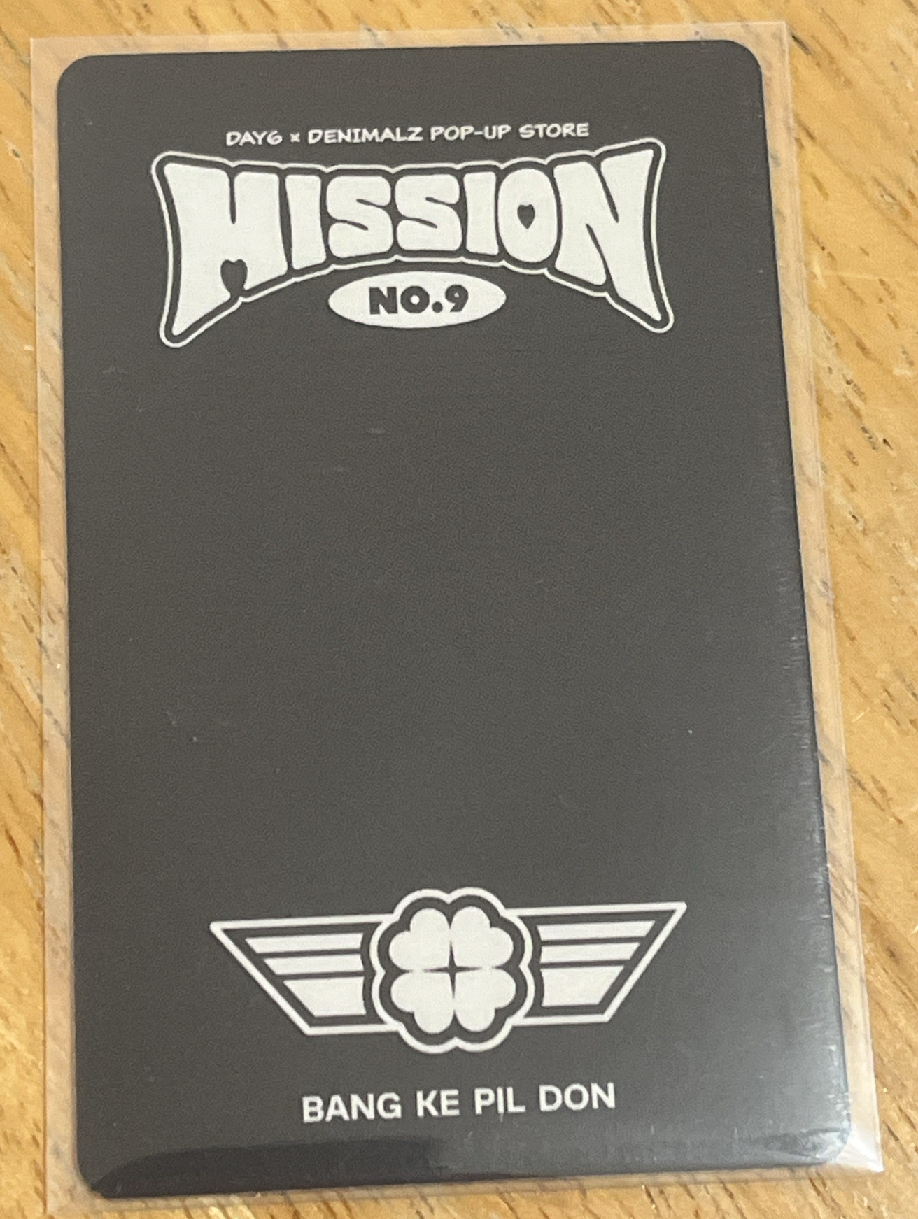 MISSION No.9 jyp 線上 滿額卡 wonpil