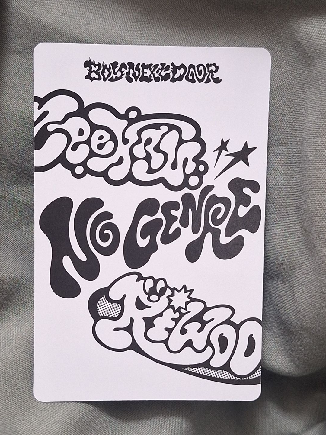 No Genre 常赫桐儇 25雙人卡