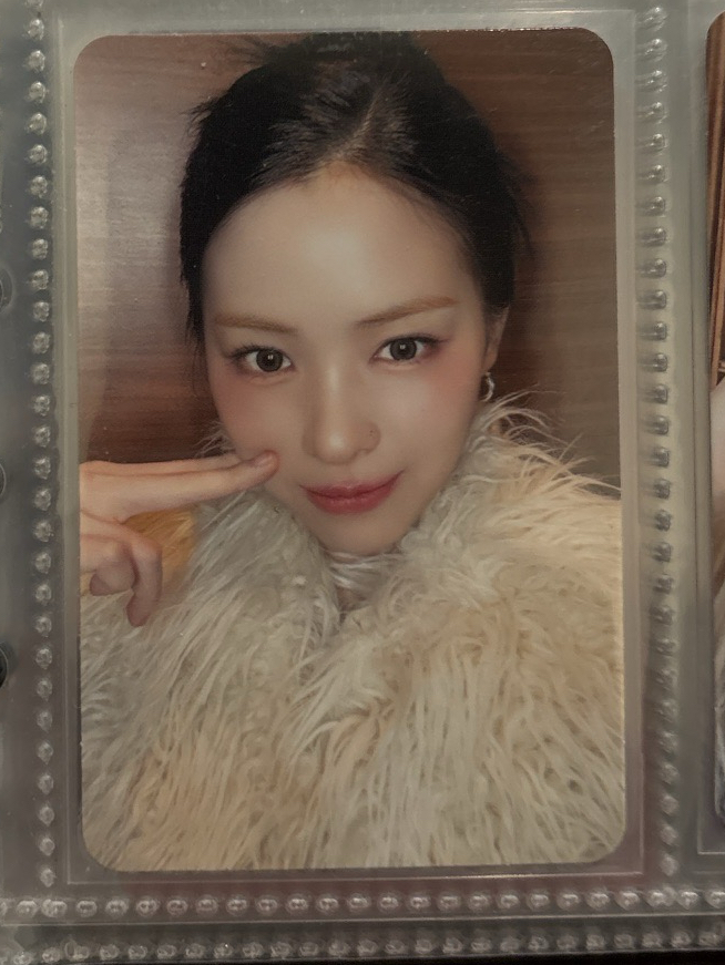 ITZY 留真 小卡 特典 Ms gold