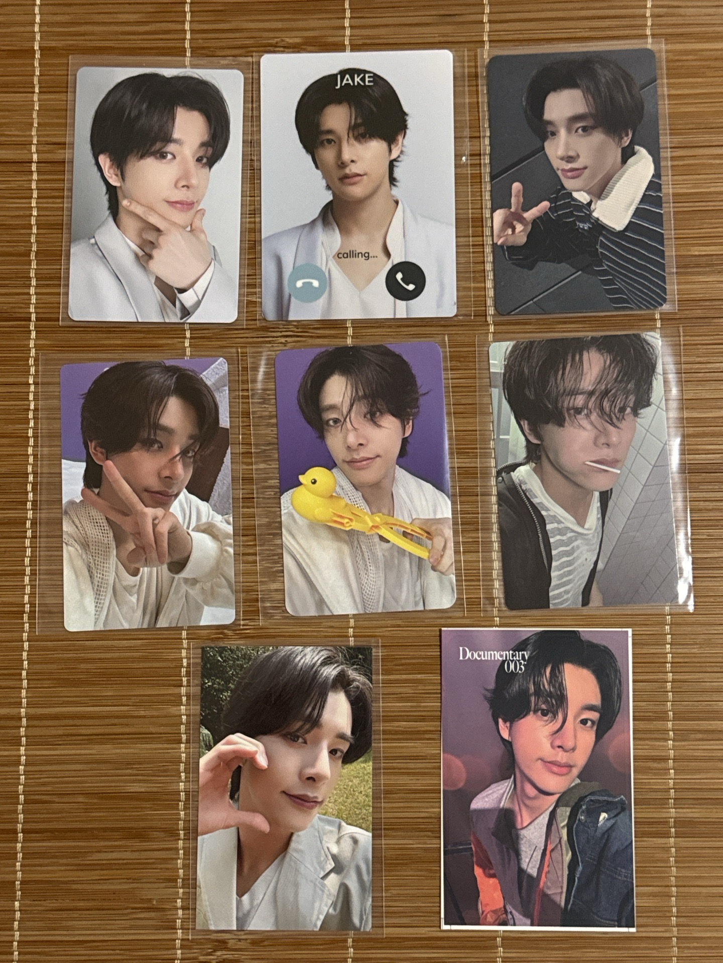 ENHYPEN JAKE 官方小卡周邊組-A