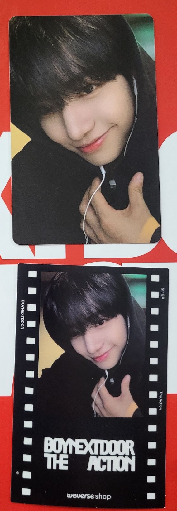 明宰鉉 The Action wvs 預售 特典卡+膠卷
