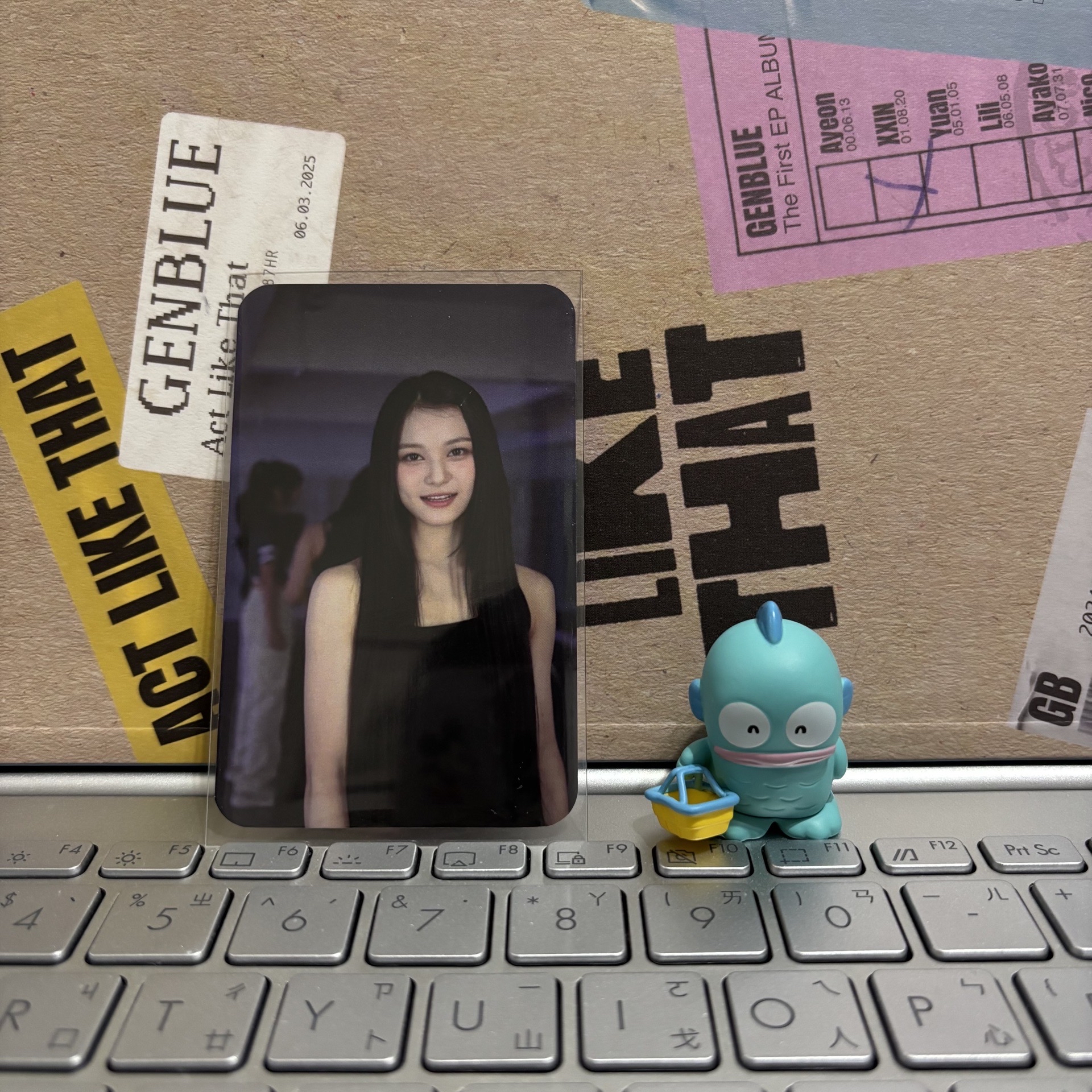 YUAN 媛媛 🐼｜加一點，出道魔法配方｜젠블루의 땀송송데뷔탁 入場卡 / 場限卡 首映會卡