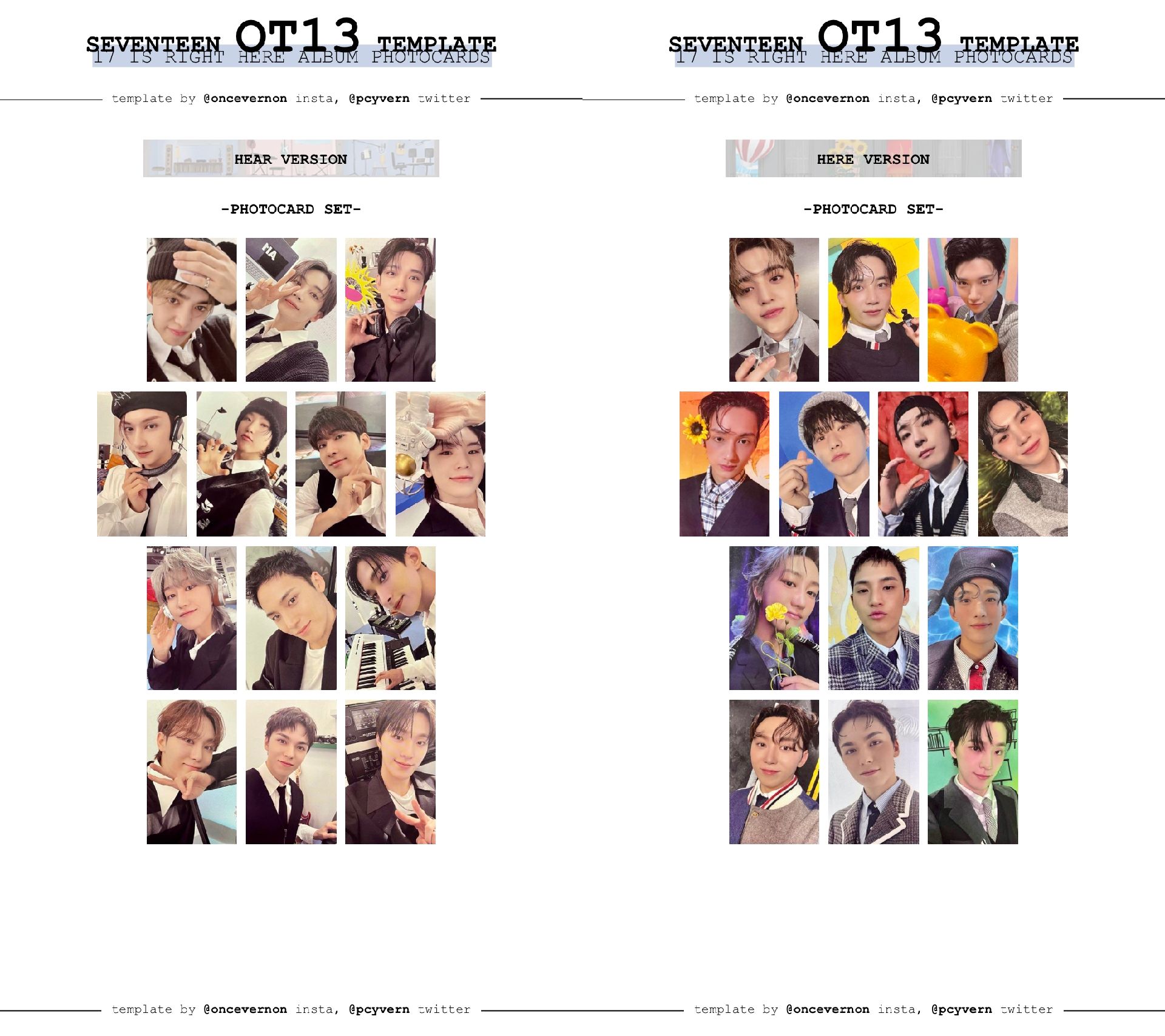 SEVENTEEN 精選專 固卡