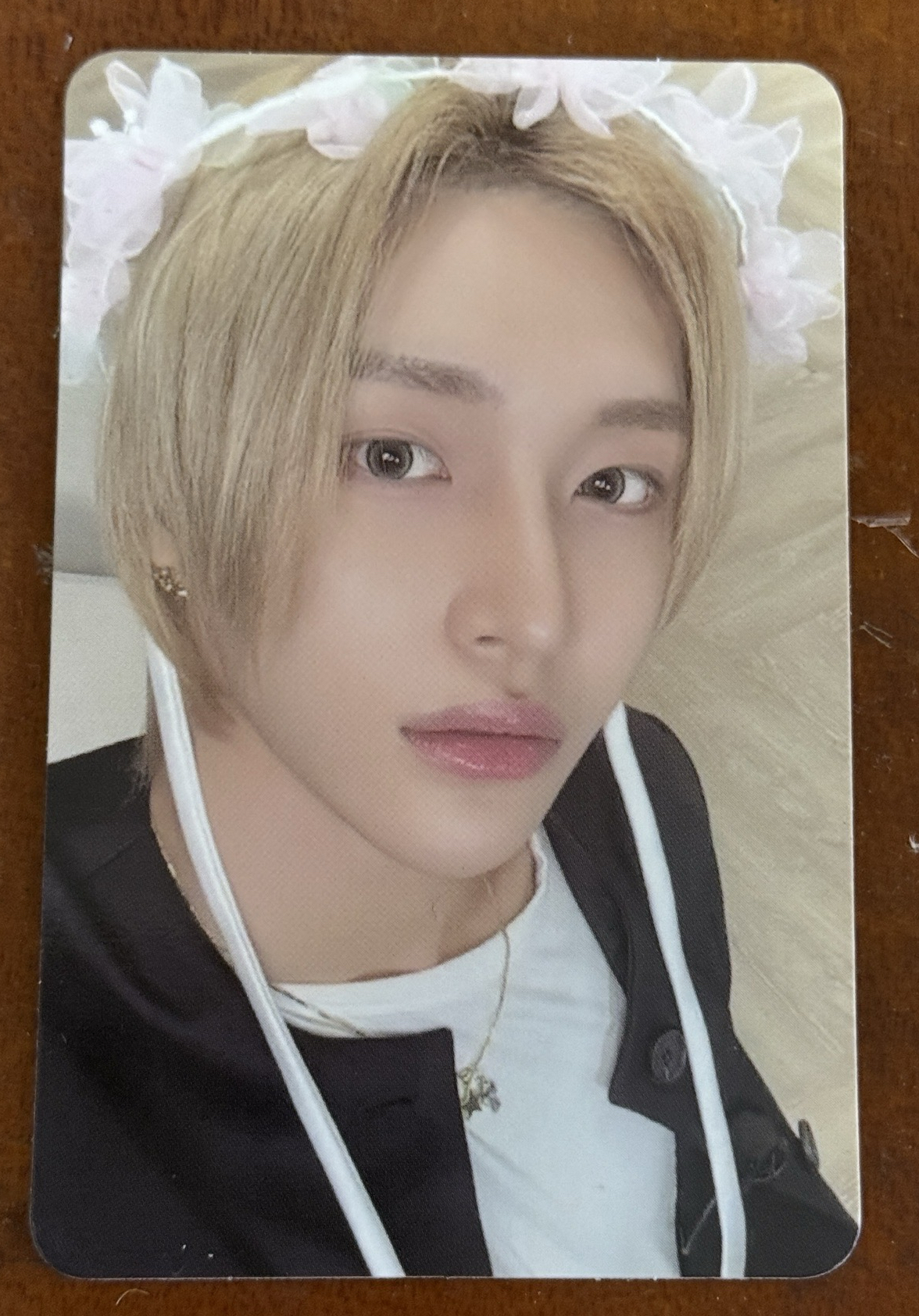 元彬安可場場週花環彬