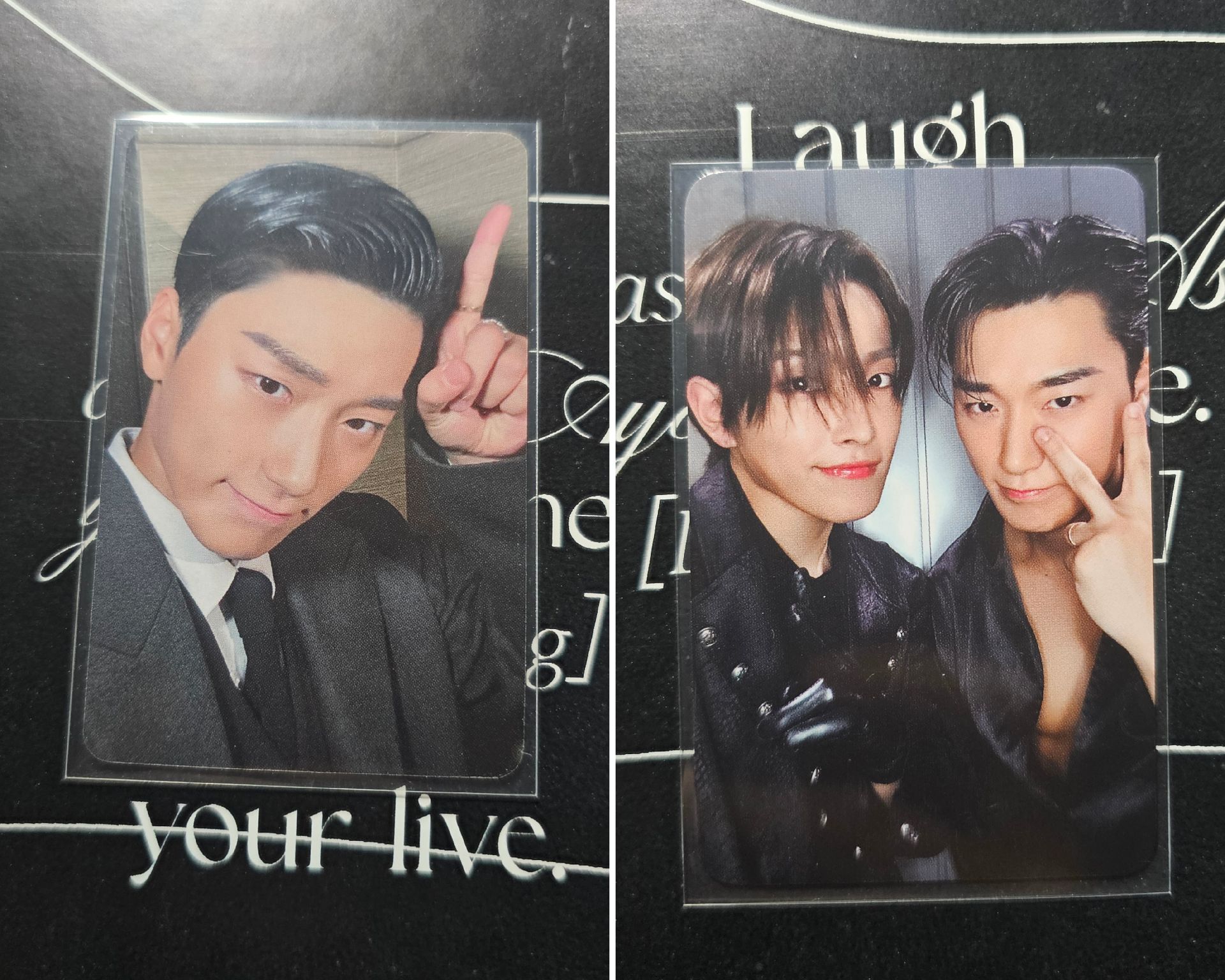 中傘雙人和油頭傘