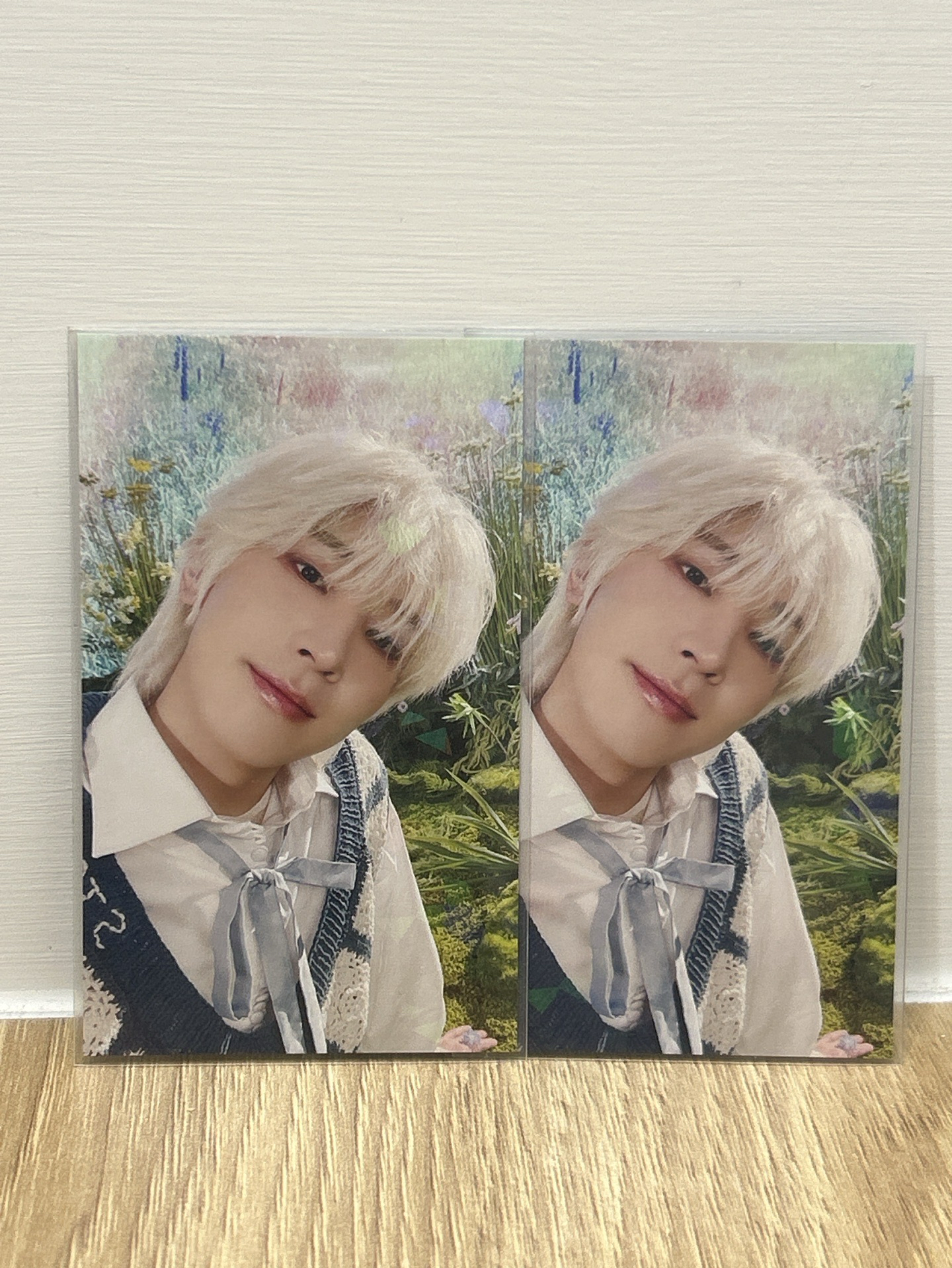 JxW This Man HMV抽選卡 玻璃閃卡全圓佑 wonwoo