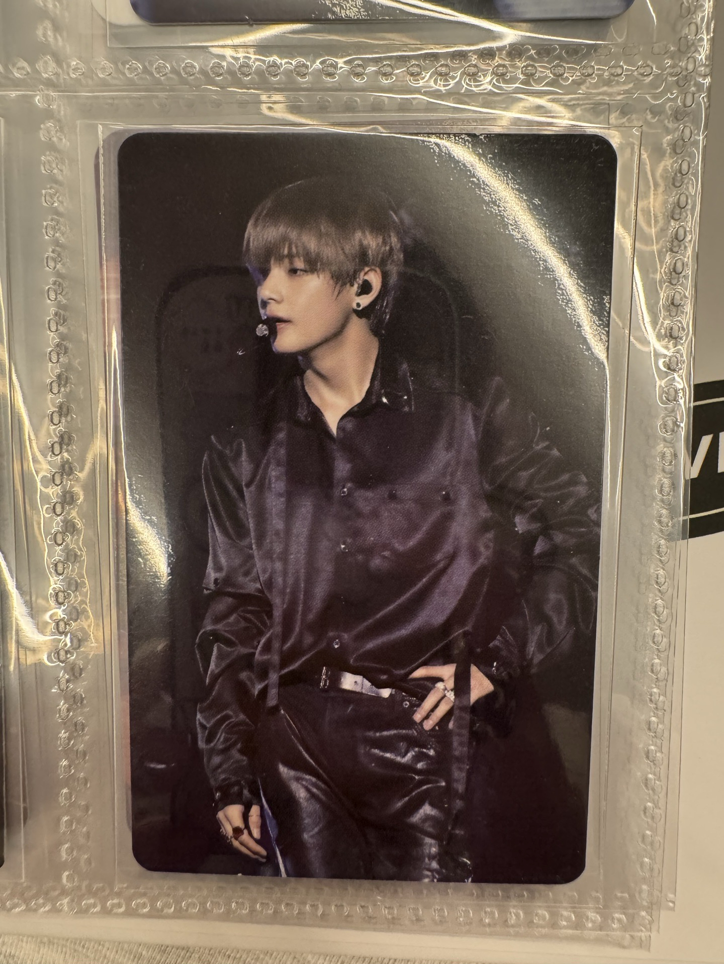 BTS 防彈少年團 金泰亨 V 歐洲藍光 小卡 歐藍泰