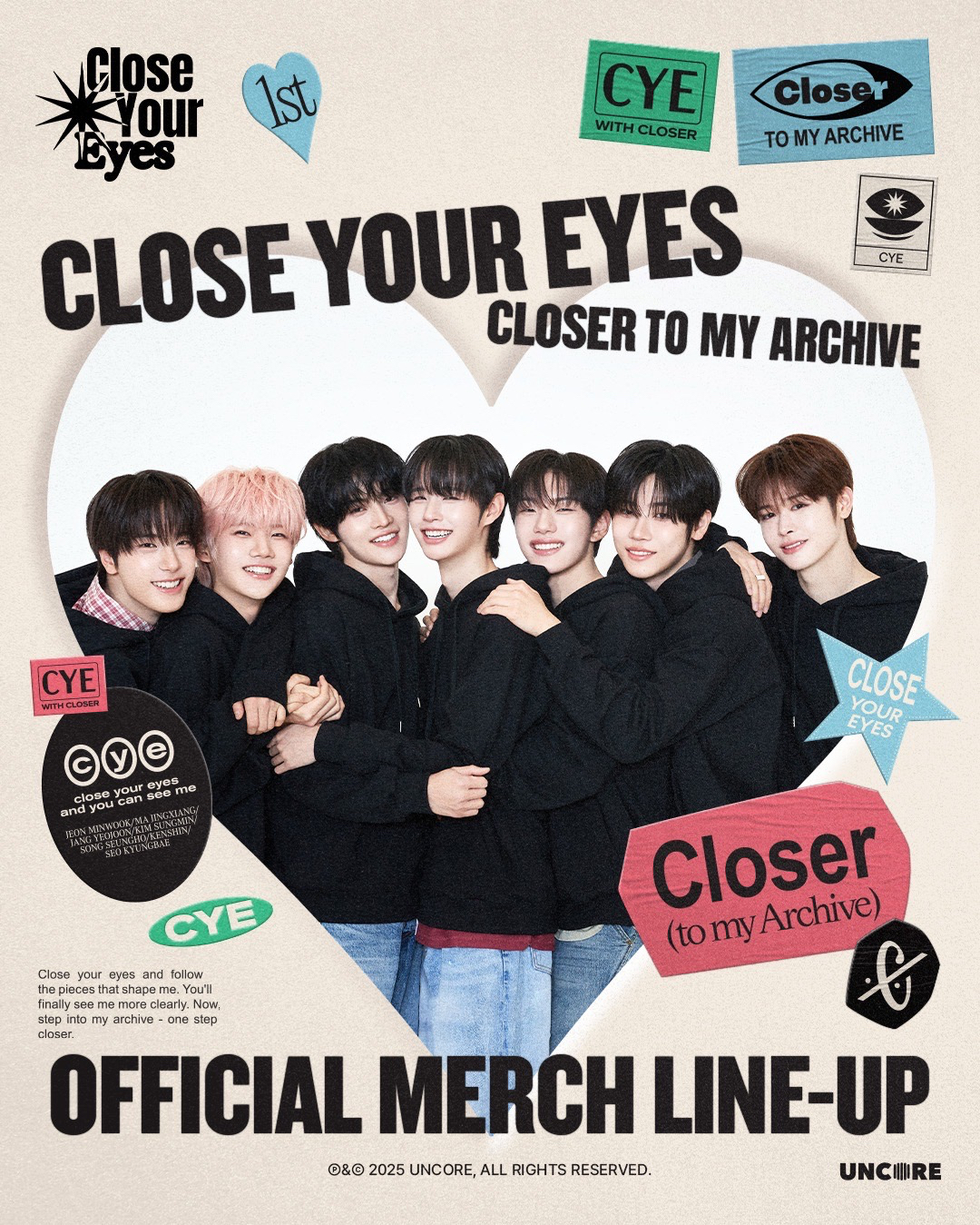 CLOSER TO MY ARCHIVE MERCH