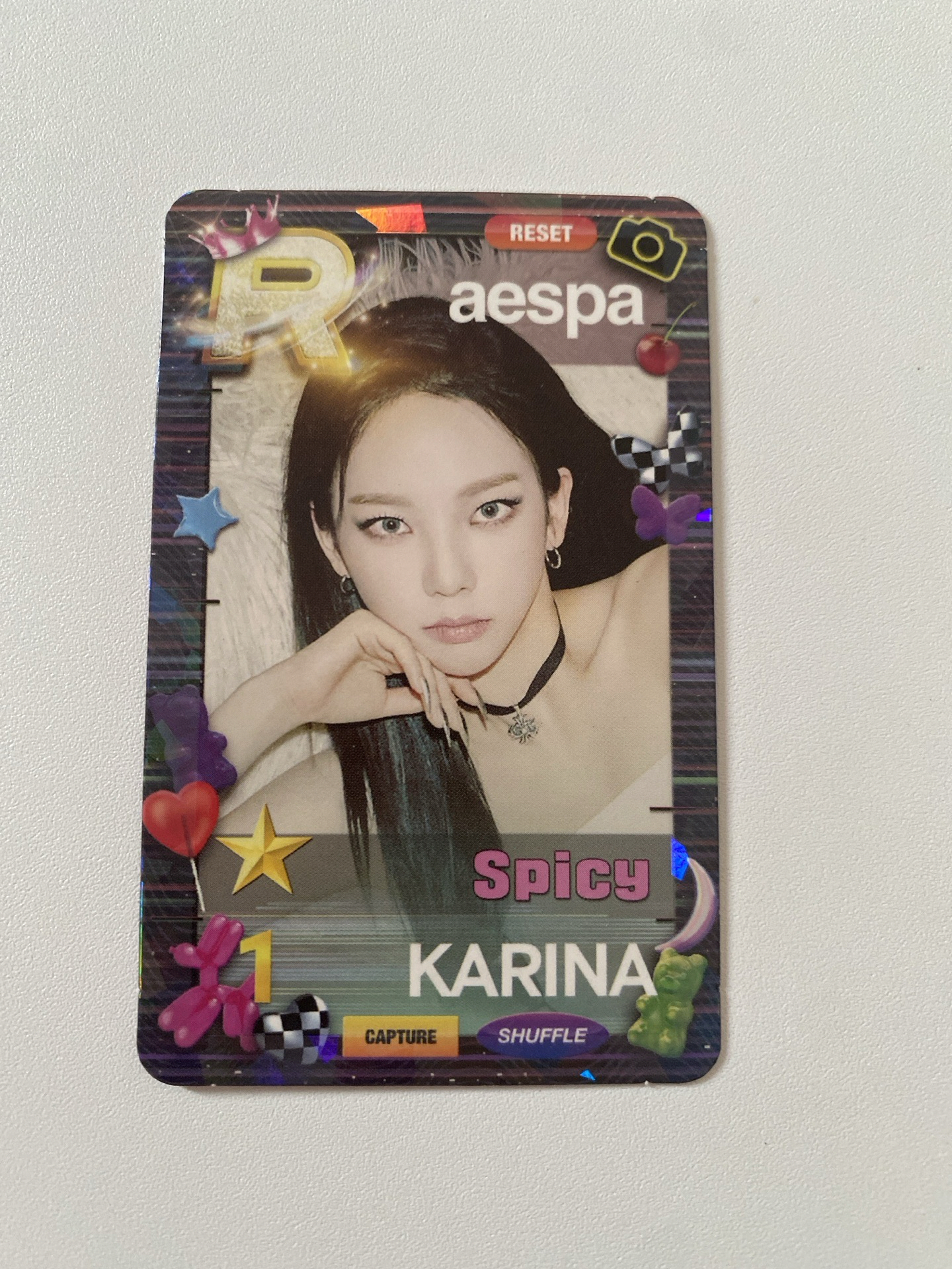aespa KARINA Spicy遊戲卡