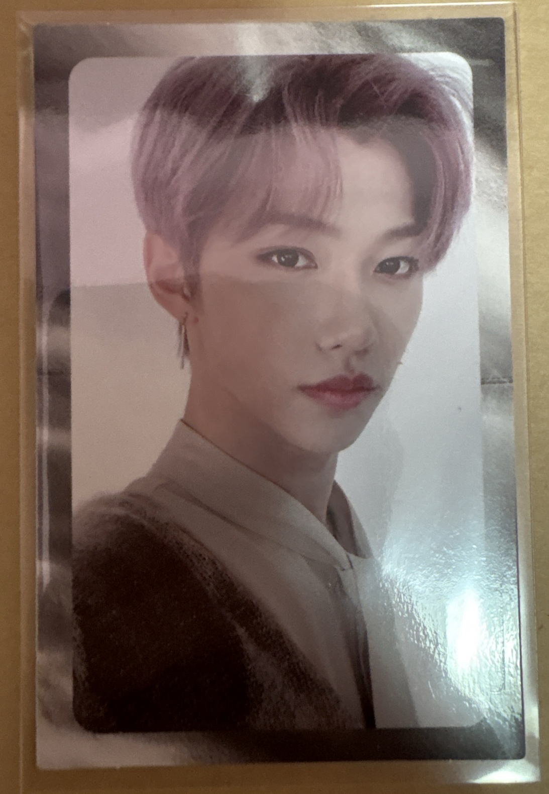 Stray kids 李龍馥 Clé : LEVANTER 專輯卡 銀框卡