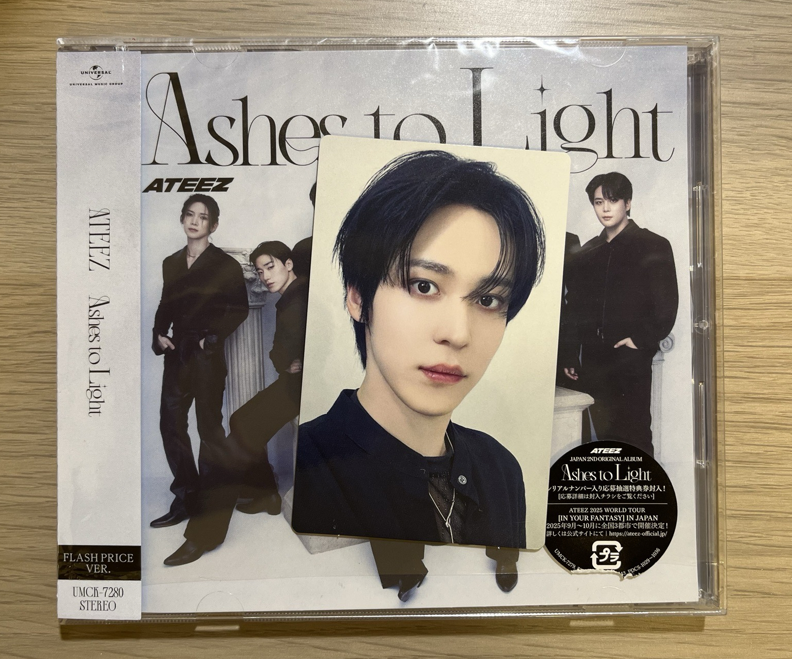 Ashes to Light 專輯 FP盤 已拆全配置 專卡 弘中 潤浩 傘 鍾浩