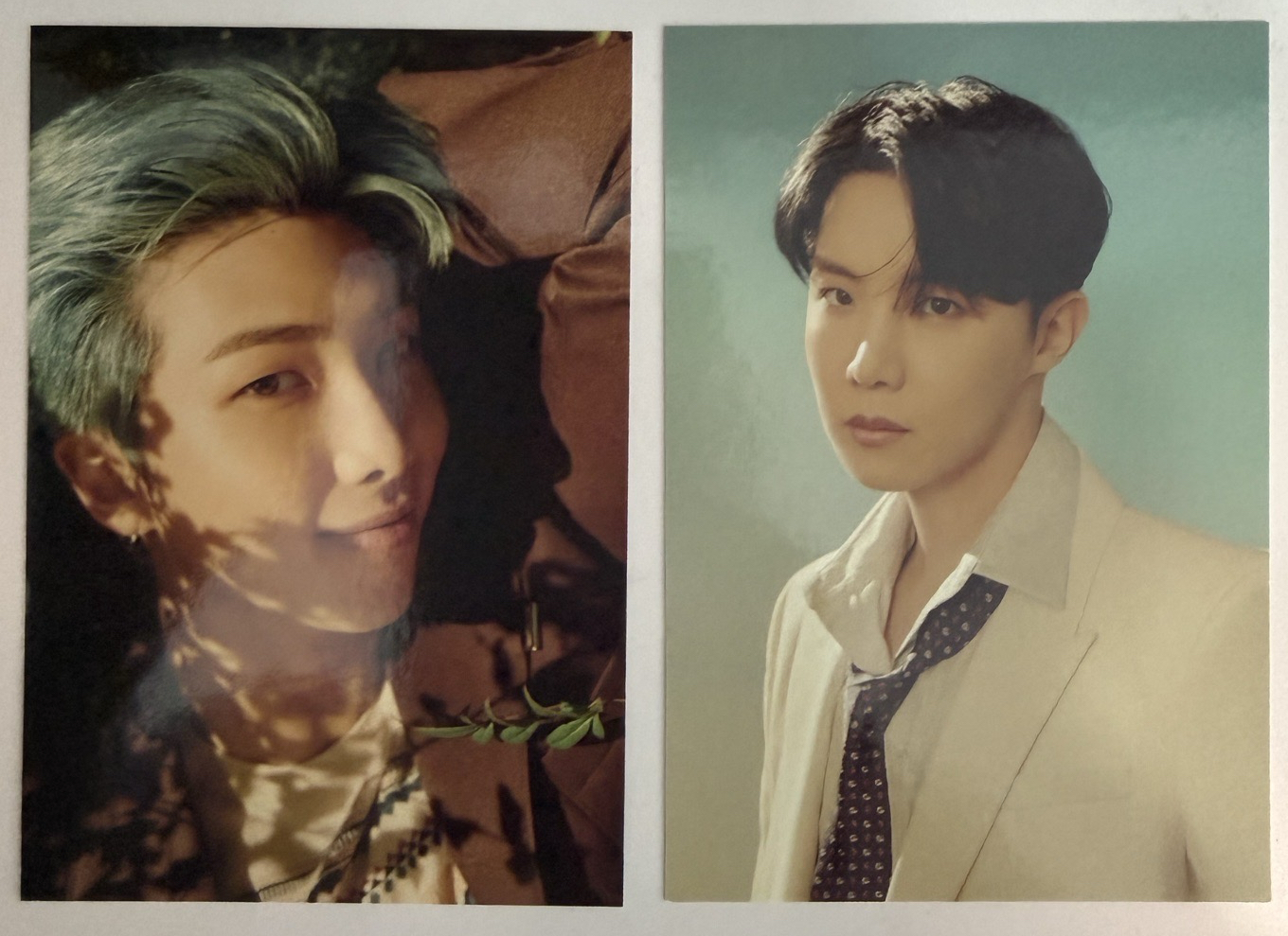 BTS HYBE博物館 周邊卡 小卡組 金南俊 RM 鄭號錫 J-HOPE