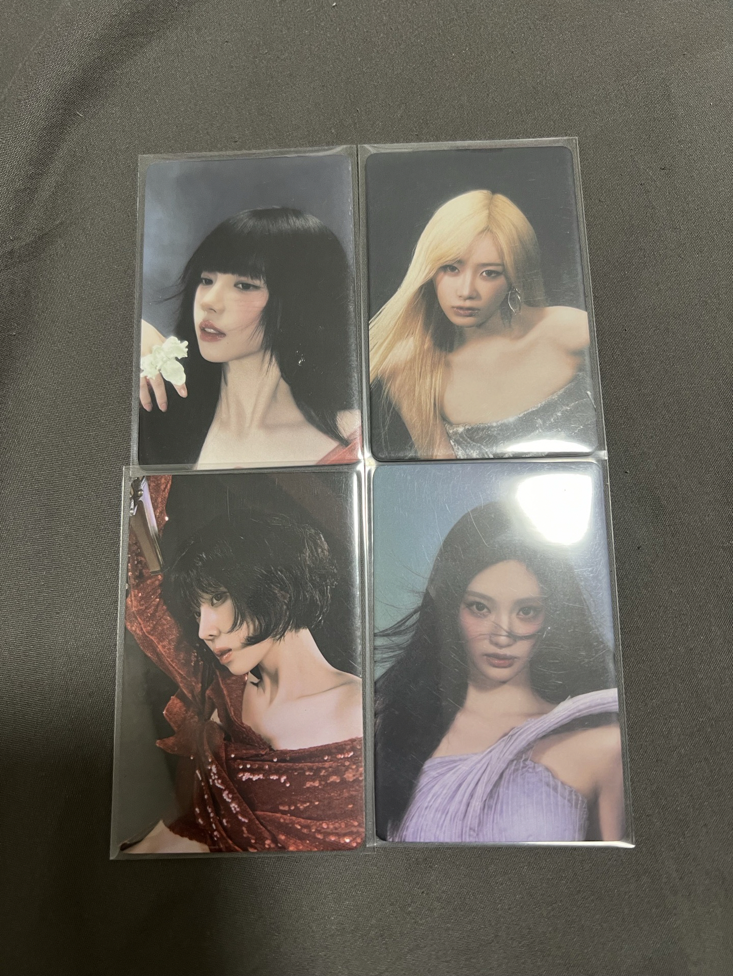 Metal雜誌卡 四人set