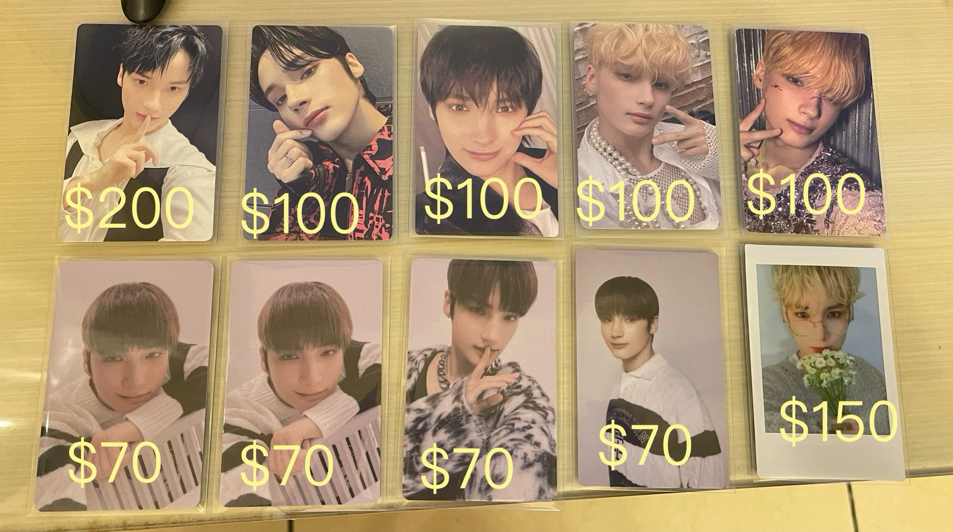 TXT TOMORROW X TOGETHER 各種小卡