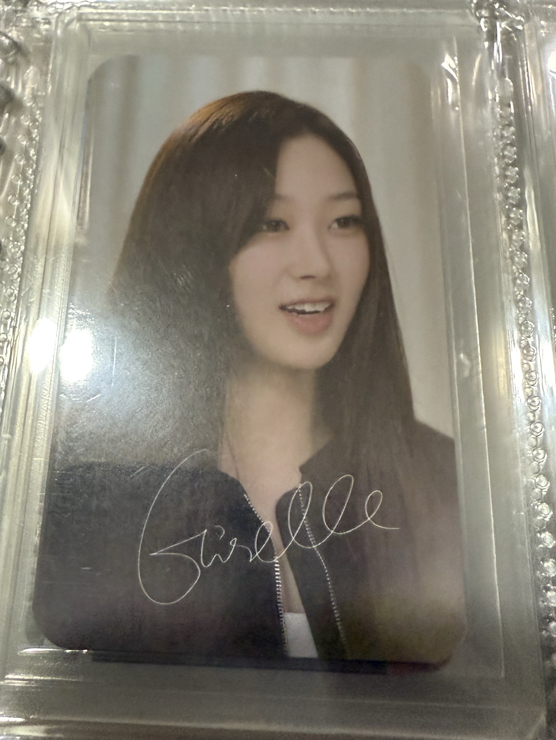 aespa my first page 電影特典卡 吉 台灣應援場