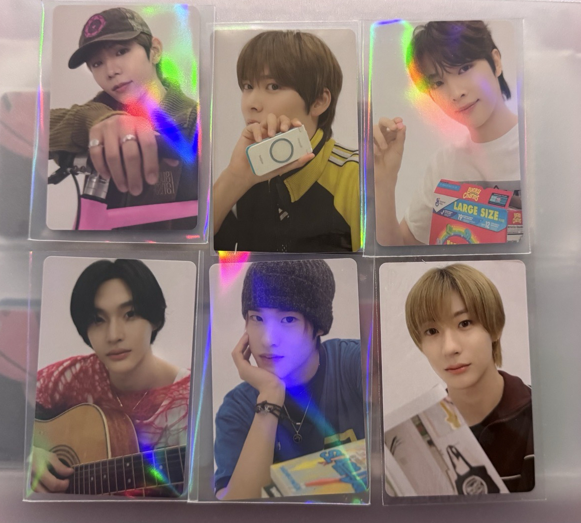 SMT 專輯卡6人一套$50（單張$10 ）