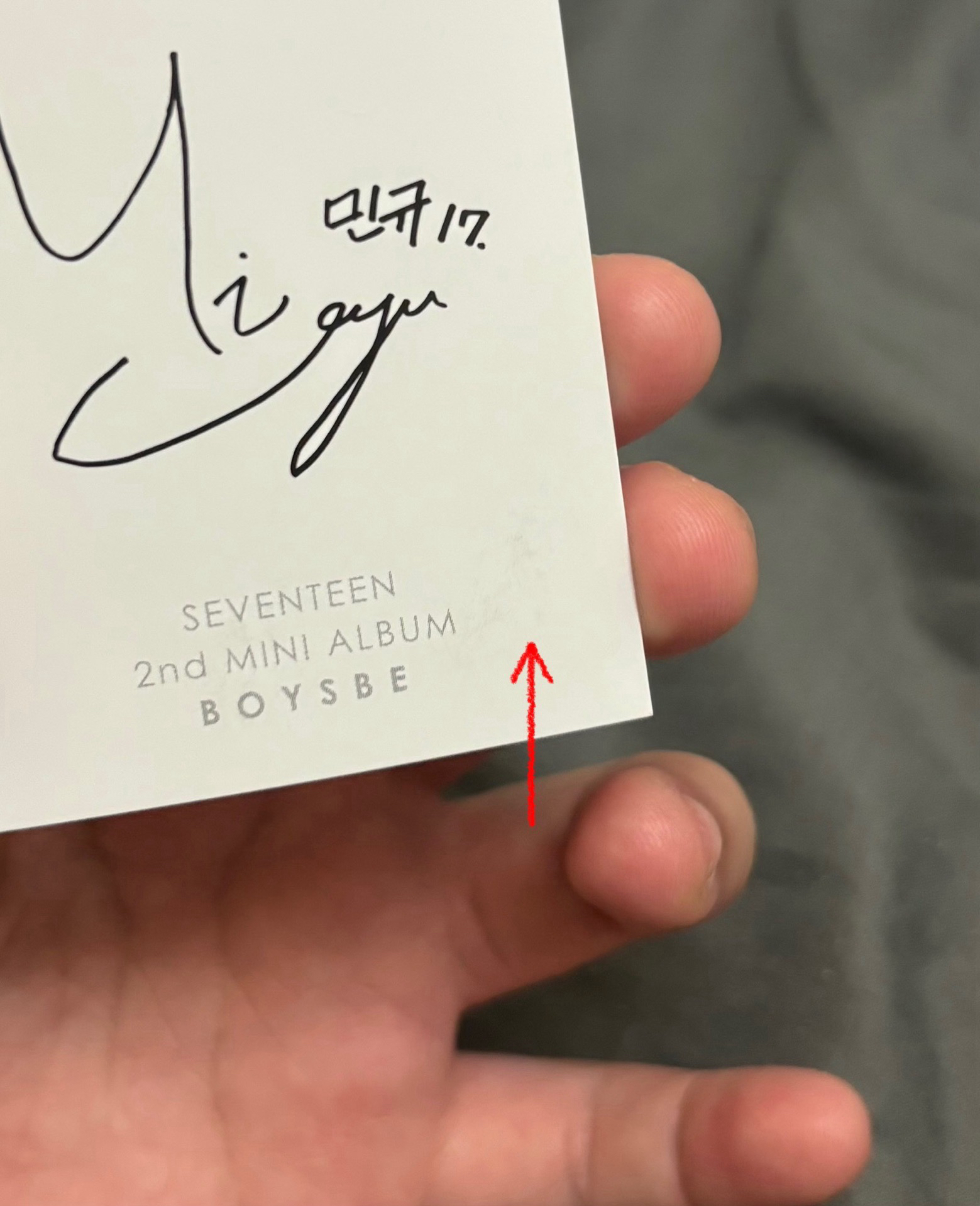 玟奎早期拍立得小卡