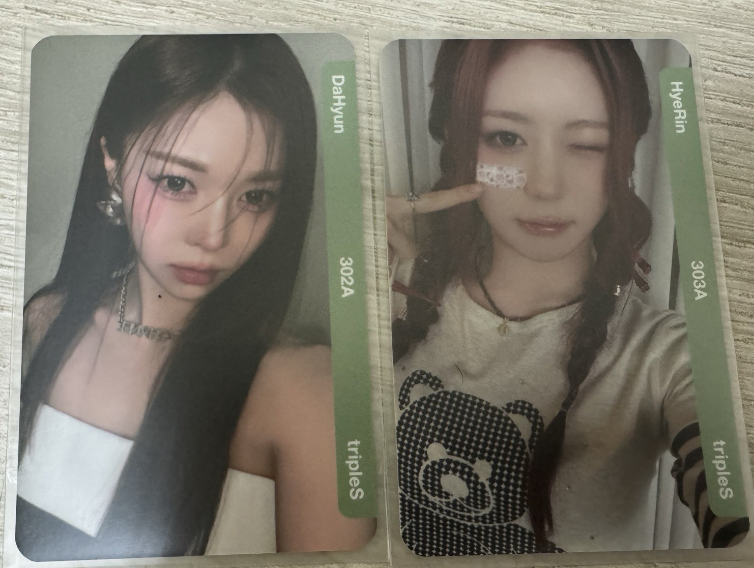 <ASSEMBLE25> 專輯卡 aa302/303