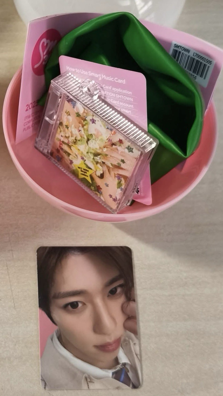 2025smt Time Capsule版 nct wish世溫扭蛋專（僅拆封smini未掃含小卡）