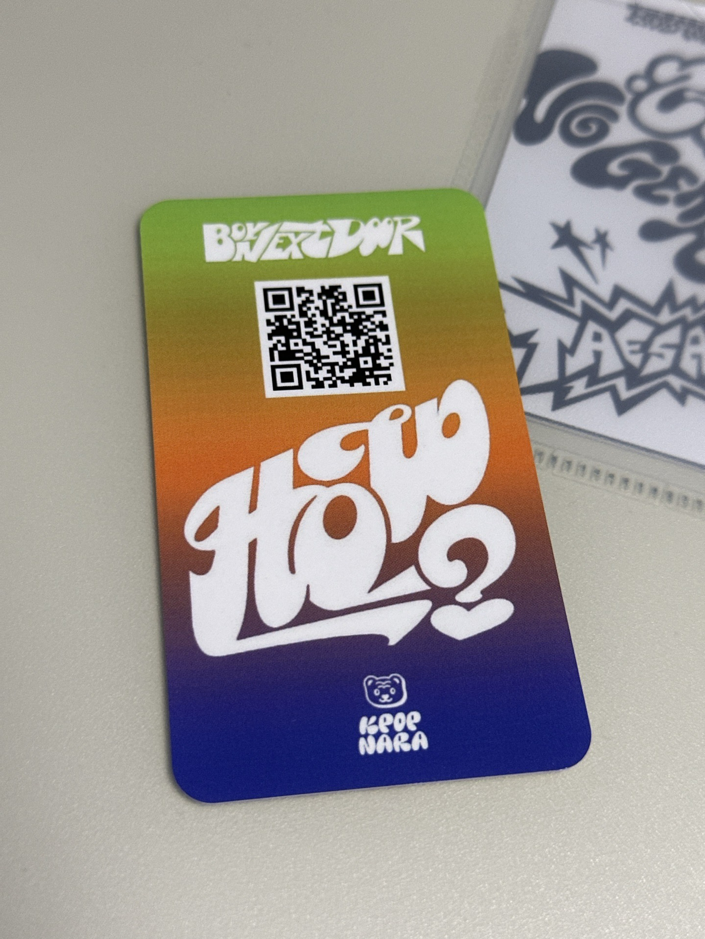 HOW? Kpop Nara 線下快閃 幸運卡 5
