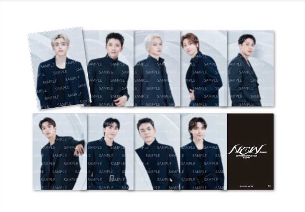 SEVENTEEN NEW日巡外套卡