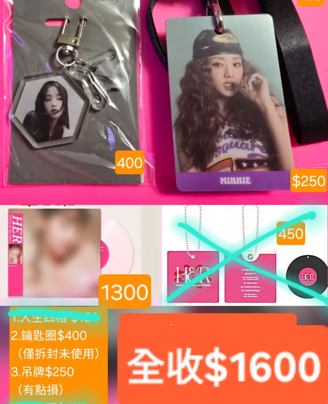 米妮鑰匙圈 正規二2快閃店週邊