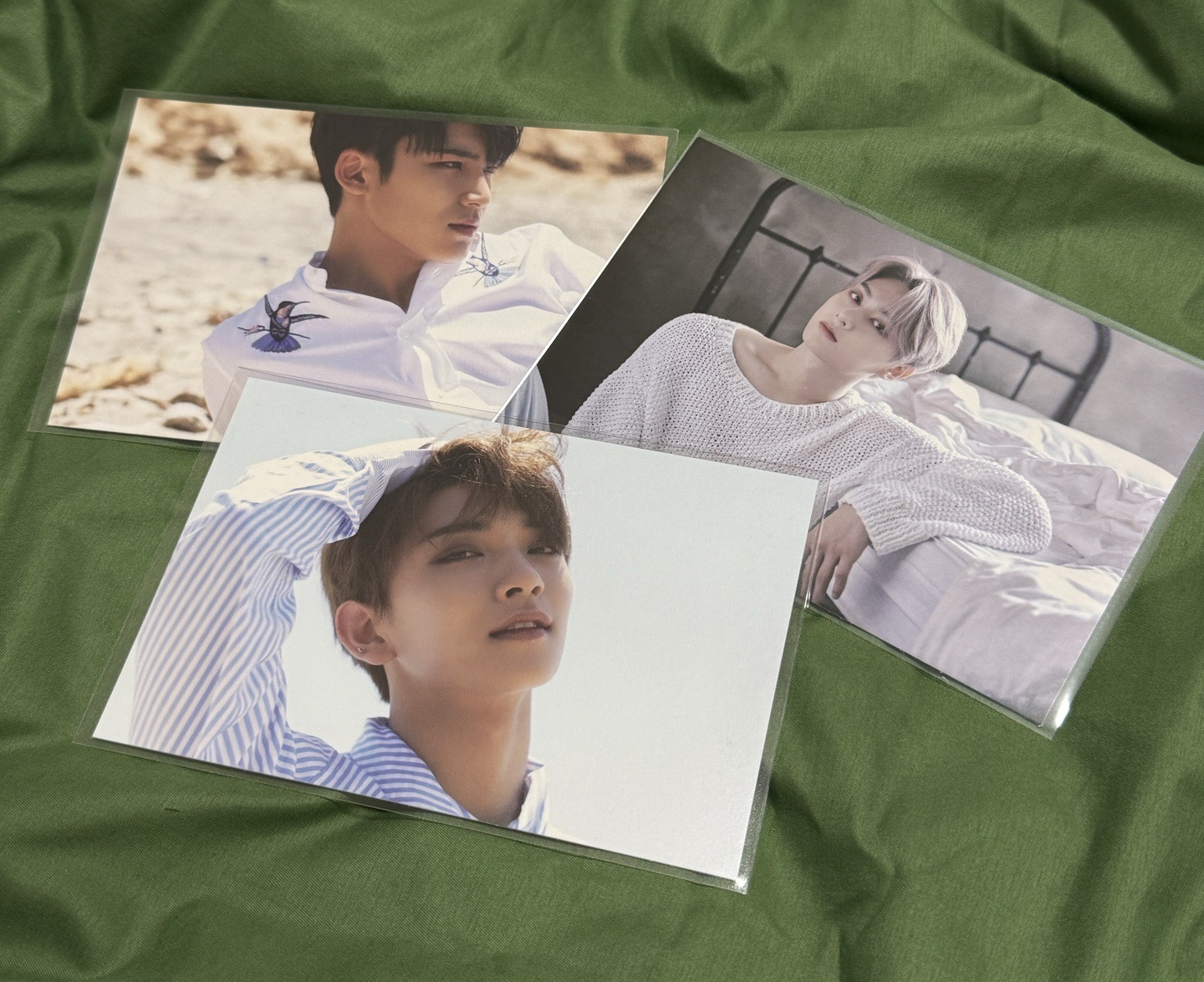 秀俊奎明信片3張不拆