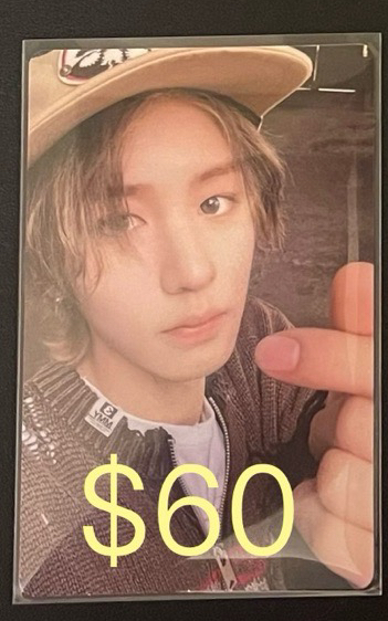 NO GENRE 單封李涵小卡