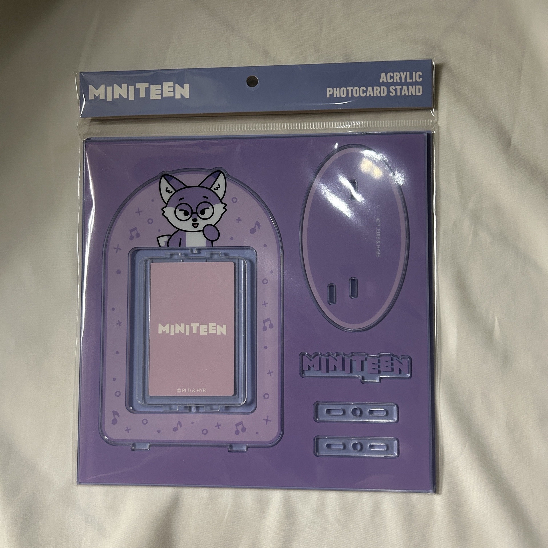 🇰🇷MINITEEN 旋轉立牌 圓