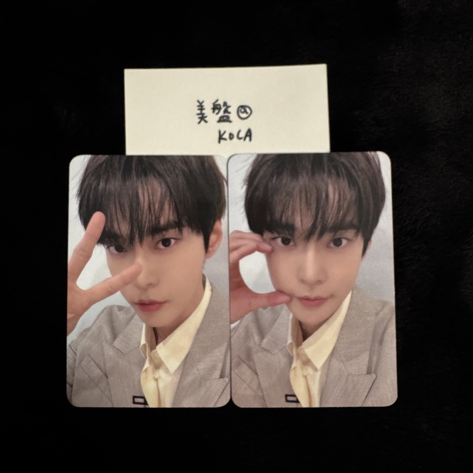 NCT 127 道英 Solo Soar 試聽會 特典卡 兩張一組