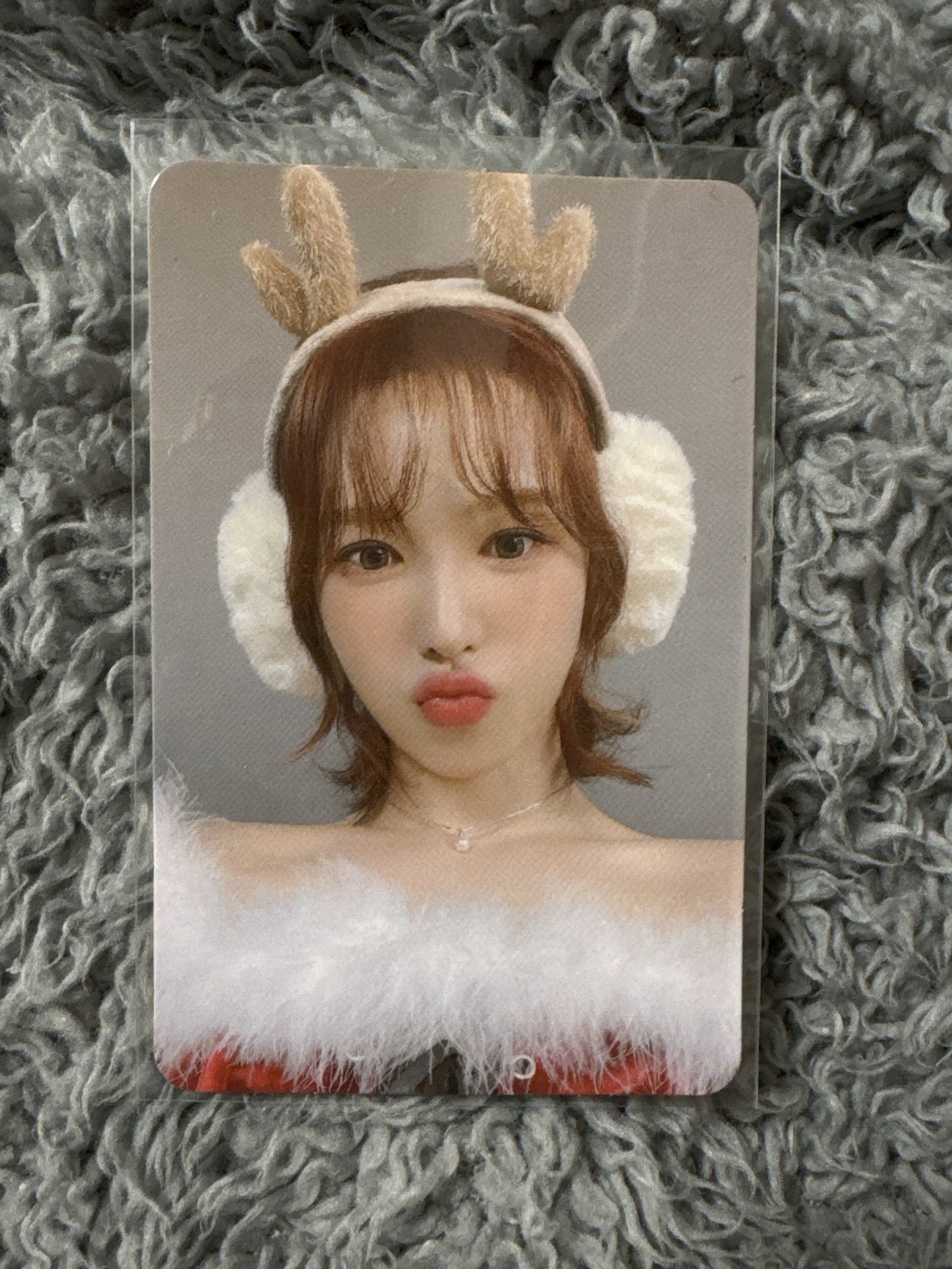 wendy 22聖誕隨機卡 嘟嘴