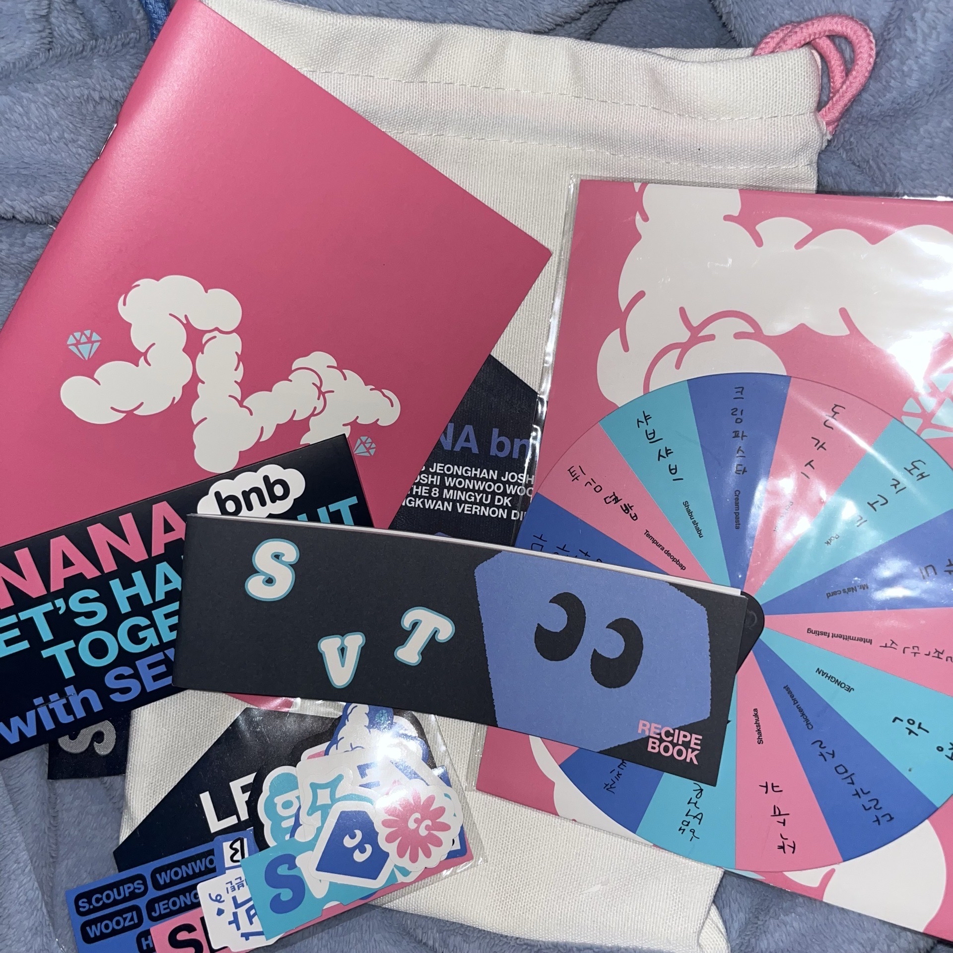 Nana bnb 帆布袋 寫真 轉盤 貼紙