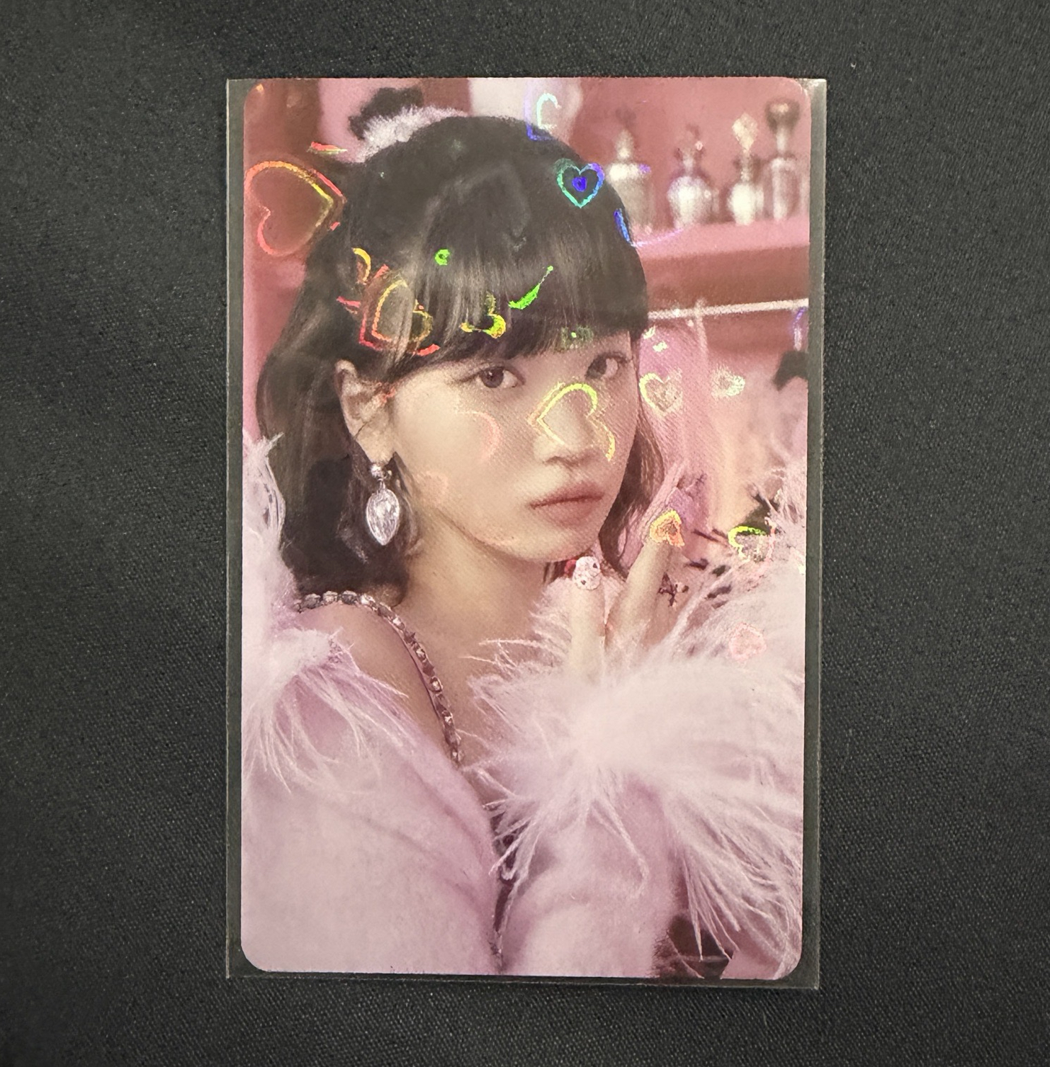 JP日咖特典 愛心閃卡