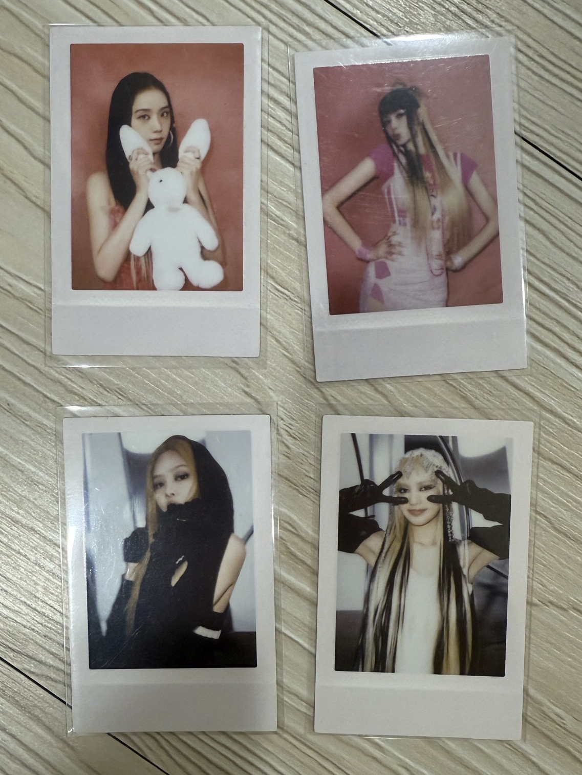 BLACKPINK BORNPINK拍立得小卡 整圖4張出