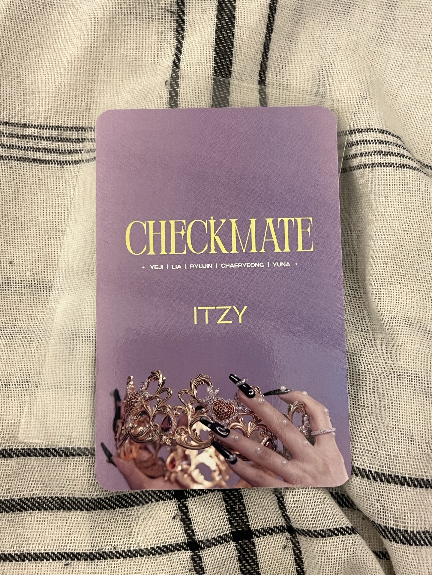 YUNA CHECKMATE SY 預售特典