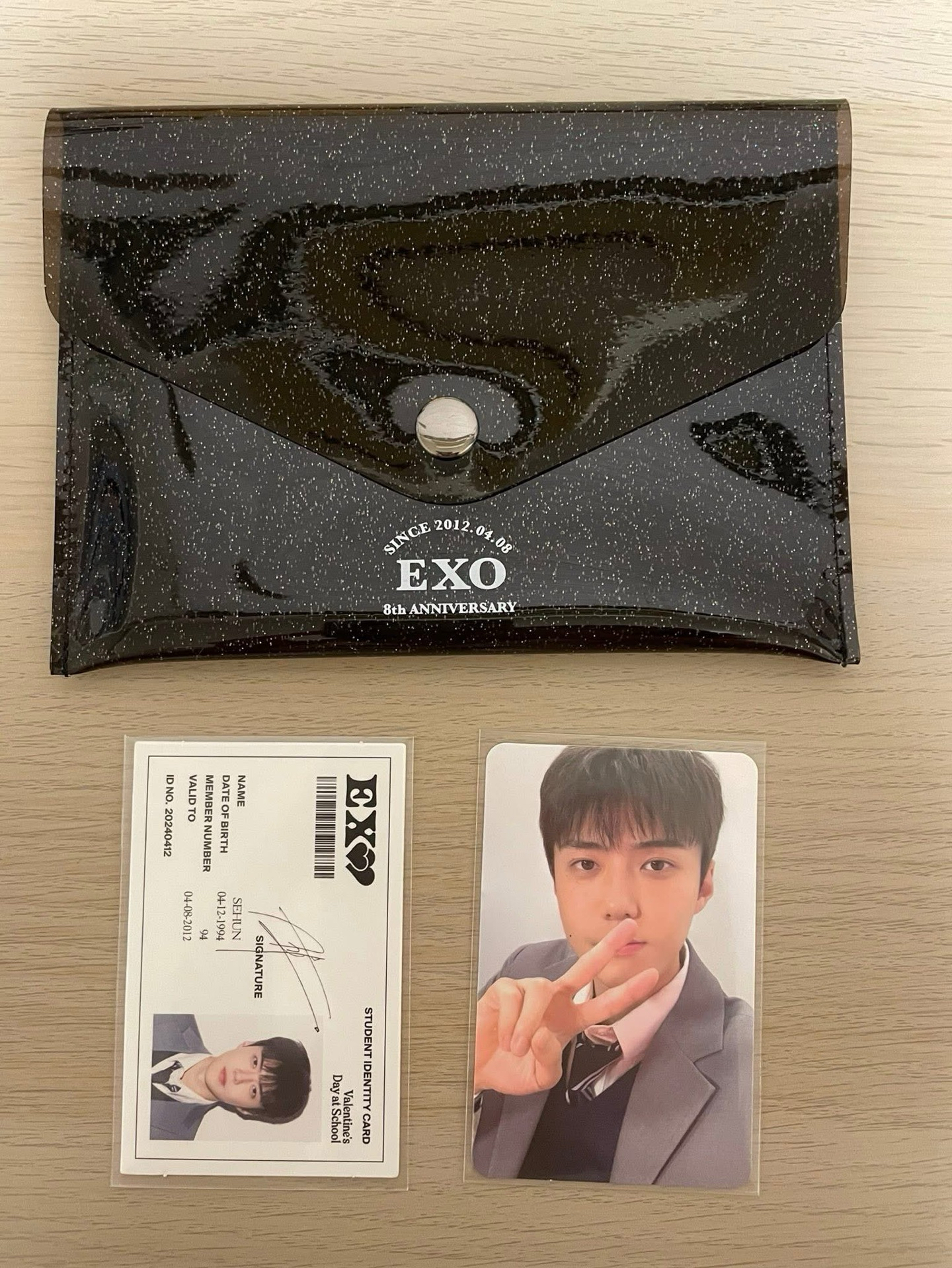 世勳八週年筆袋+24年台曆小卡