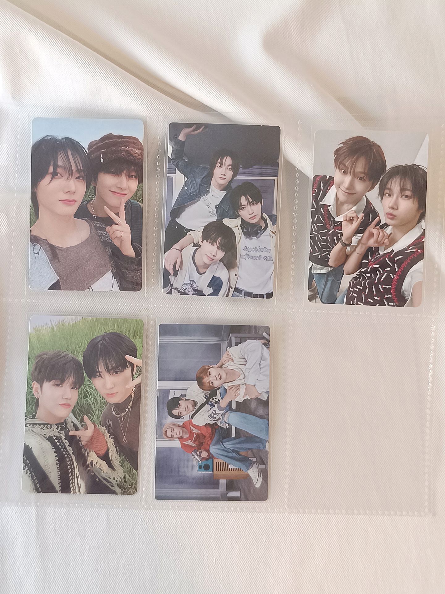 各時期雙人卡、日巡小卡