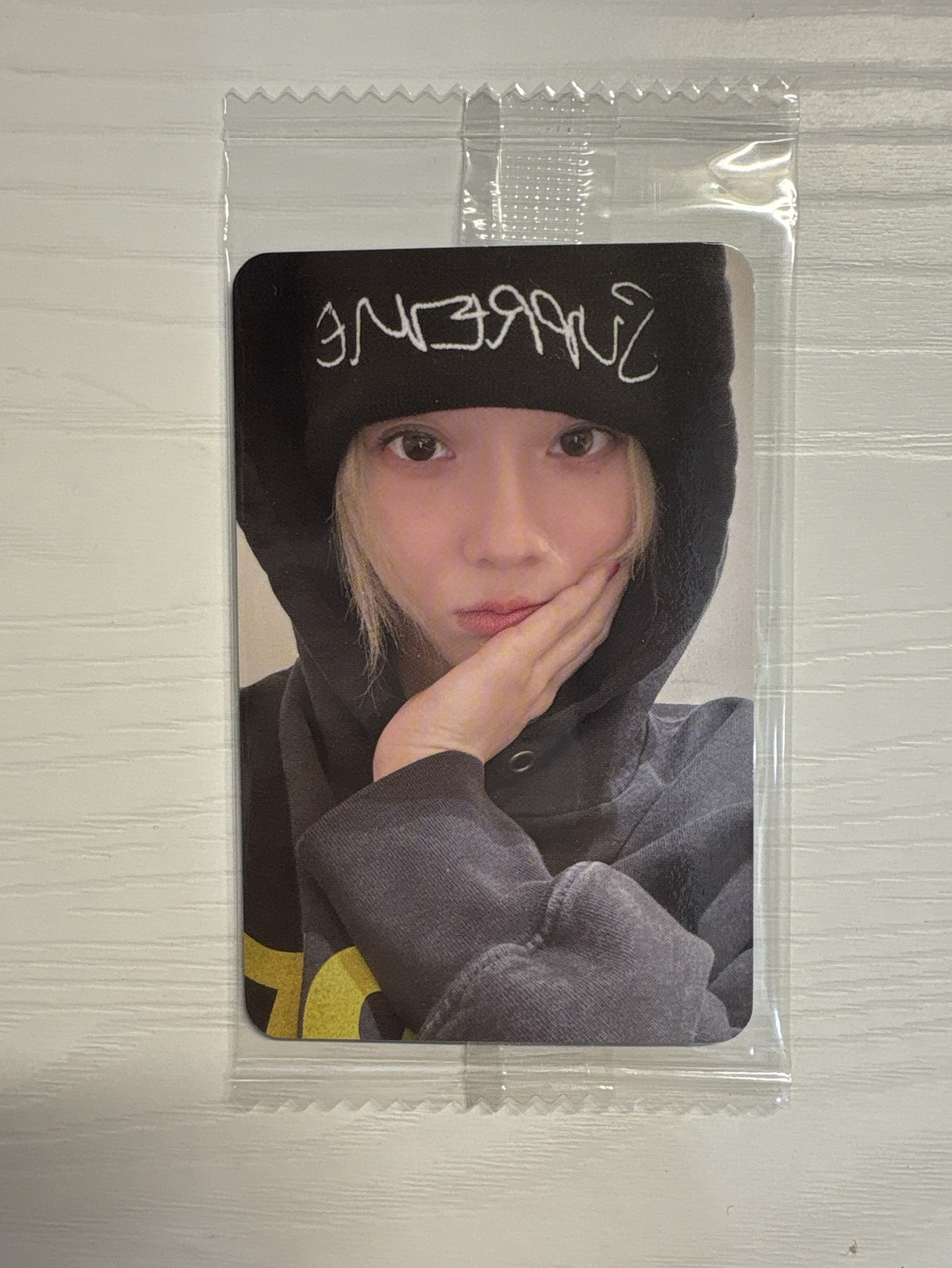 aespa winter k4 線上簽售卡