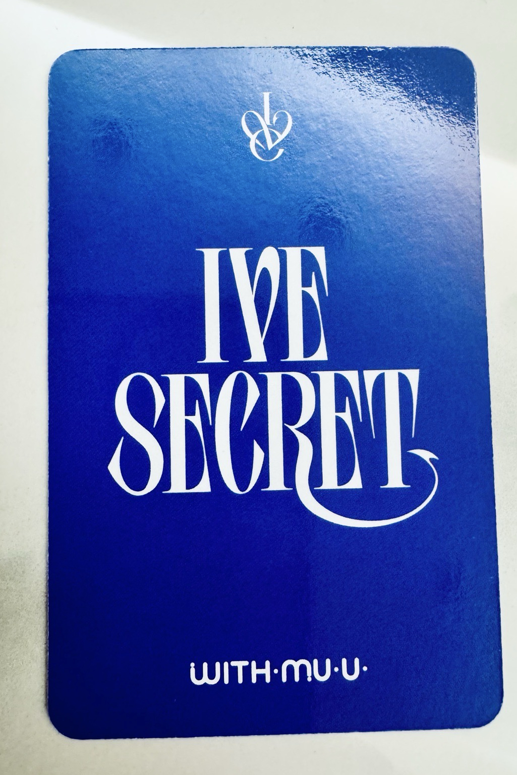 IVE SECRET wm 3.0 簽售卡 秋