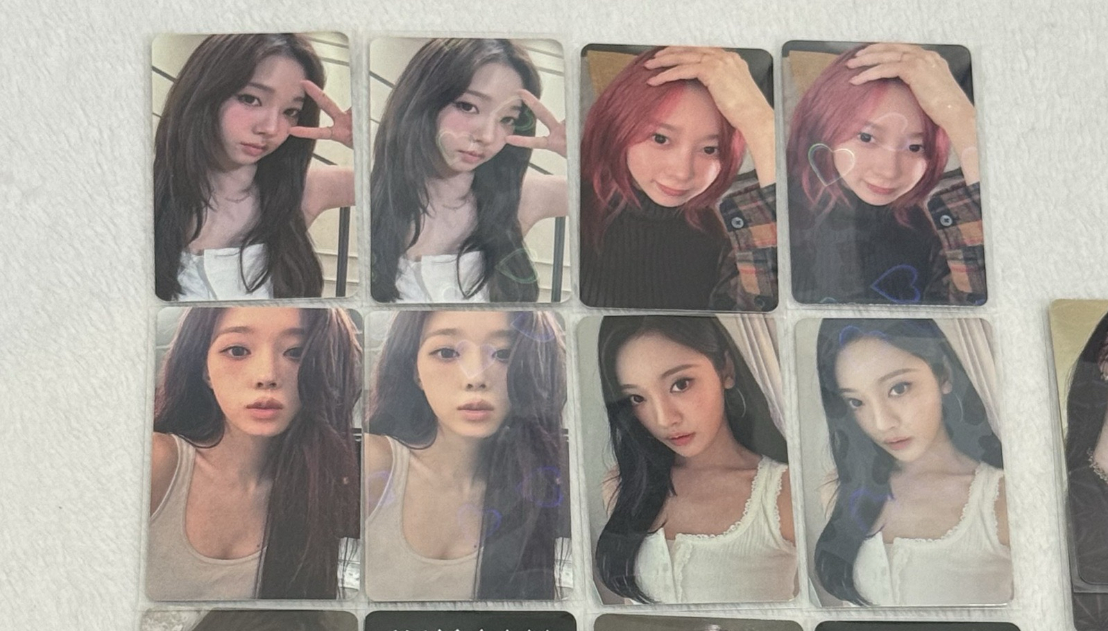 aespa drirty work ia幸運卡、愛心閃卡