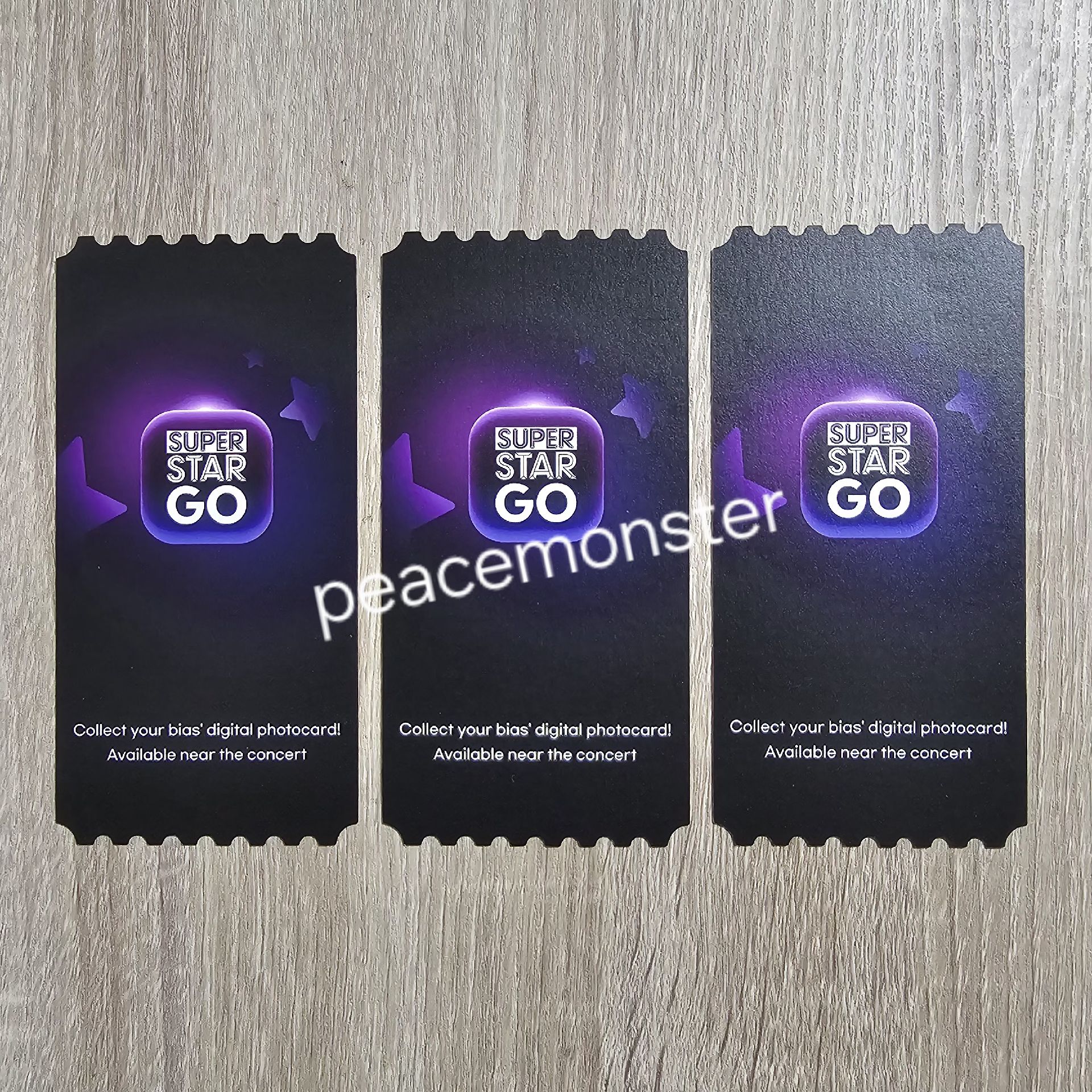 aespa 三巡首爾場 Superstar Giselle 寧寧 遊戲票卡