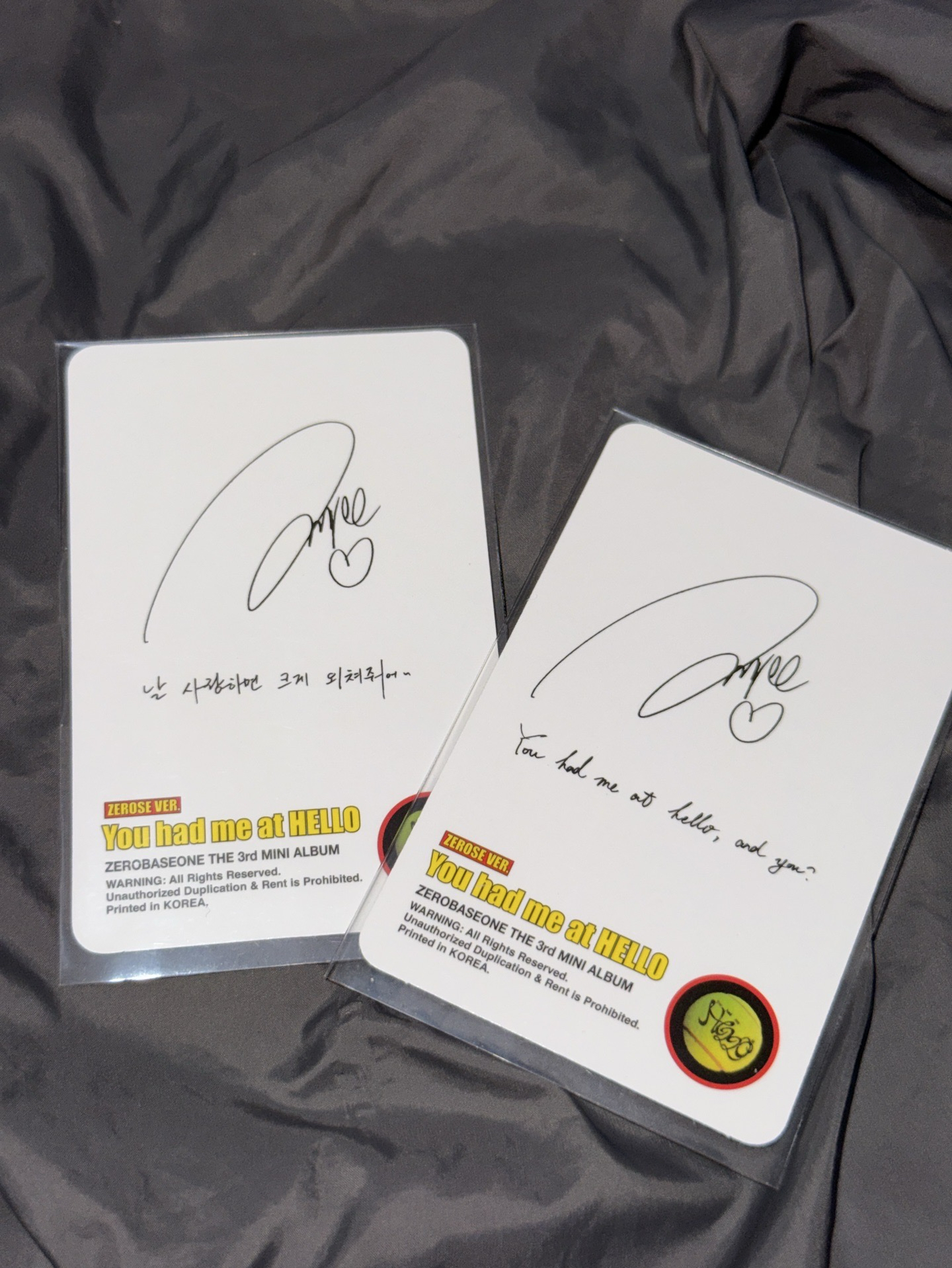 zerose版專卡（閉眼）