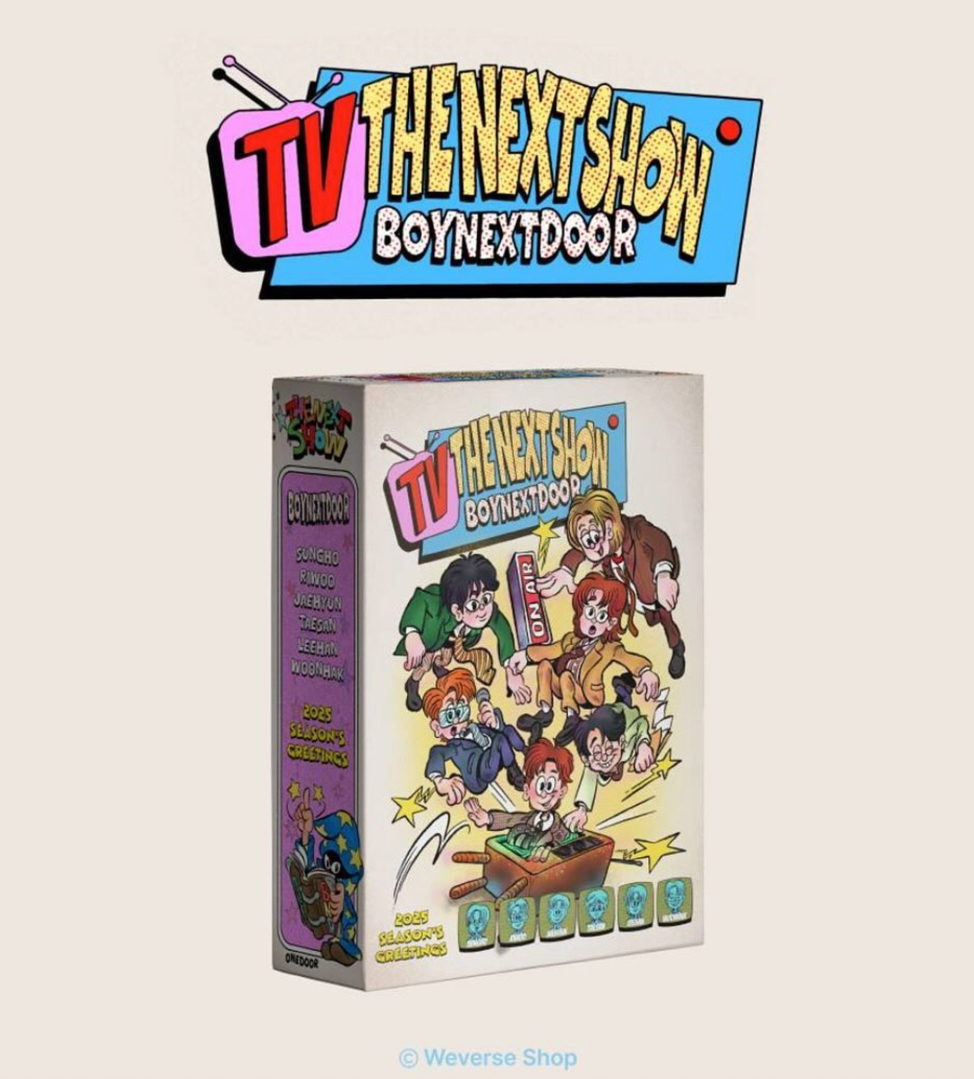 2025 年曆 TV THE NEXT SHOW