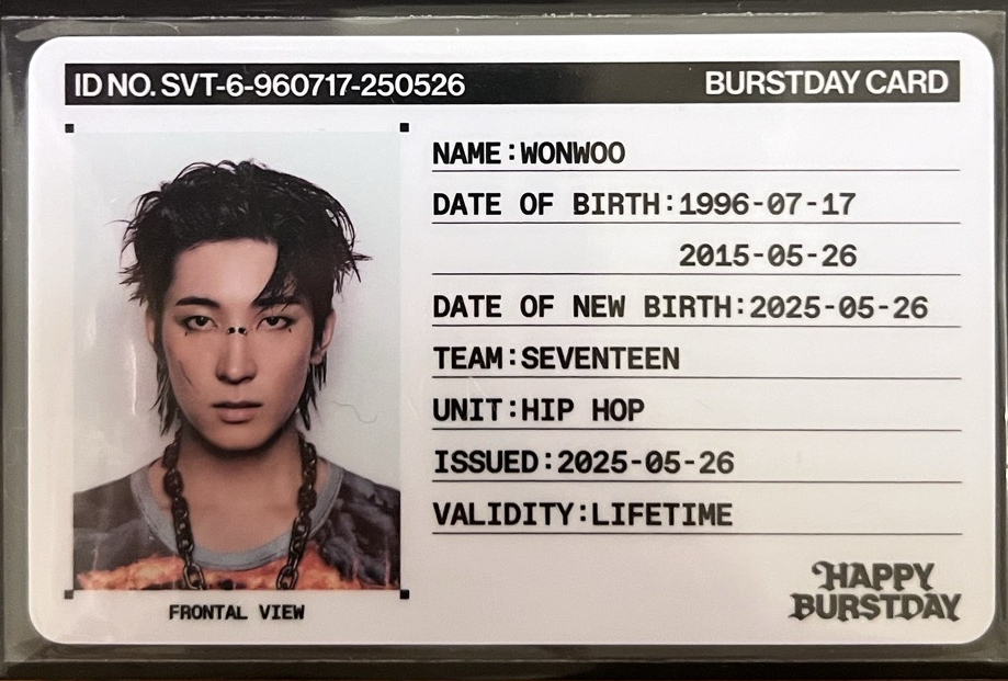 正規五輯/ID卡/圓